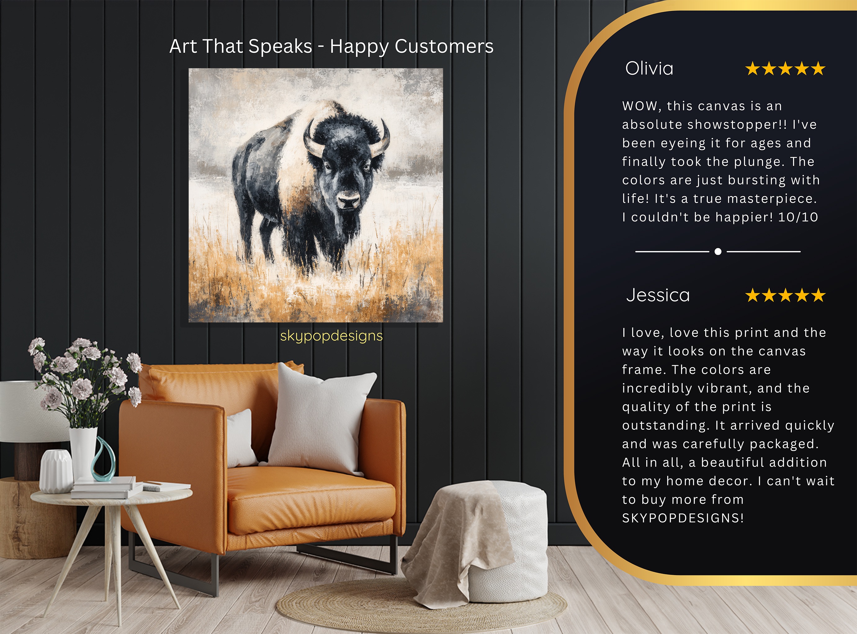 8.jpg Bison Art