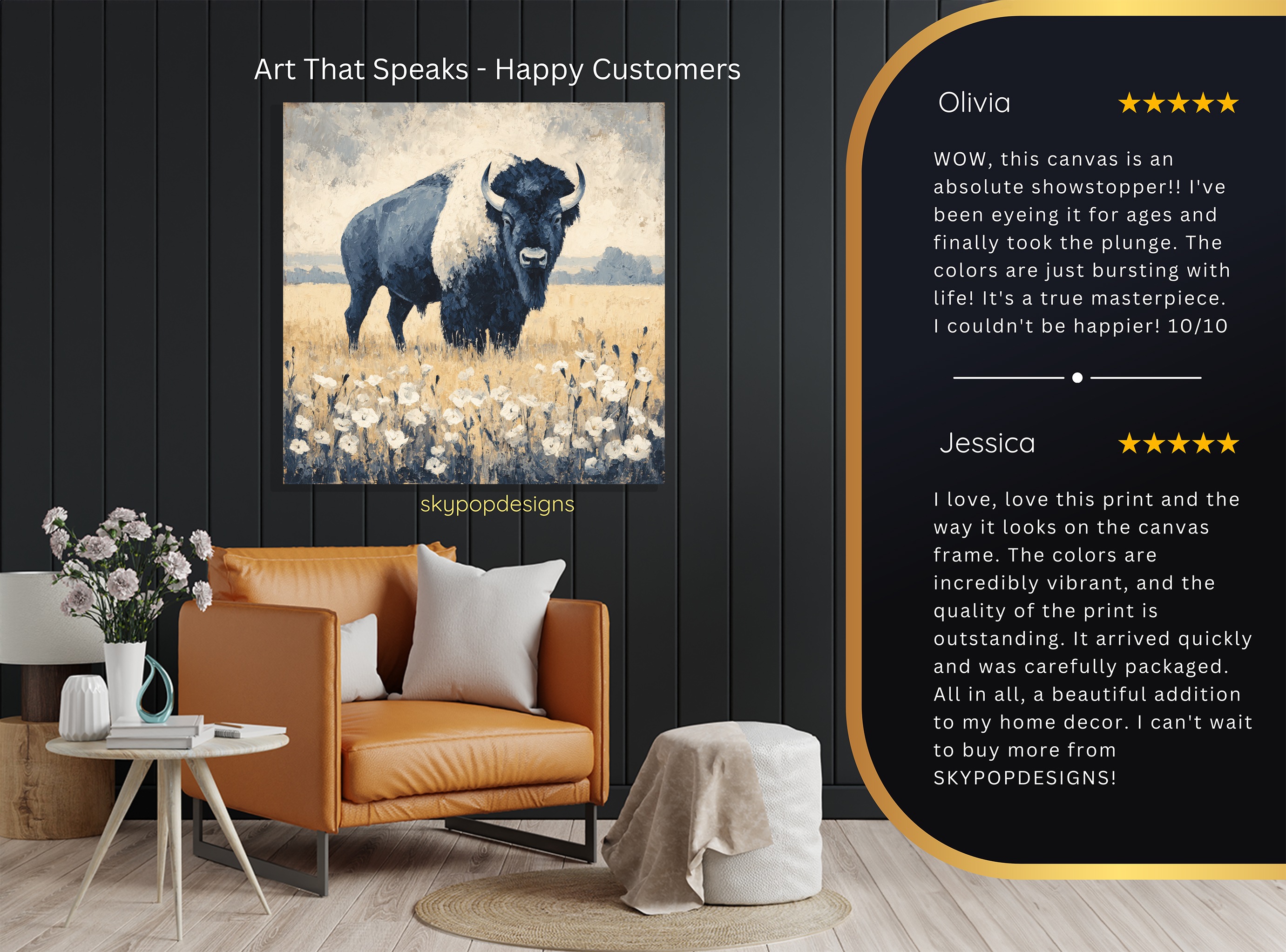 8.jpg Bison Art