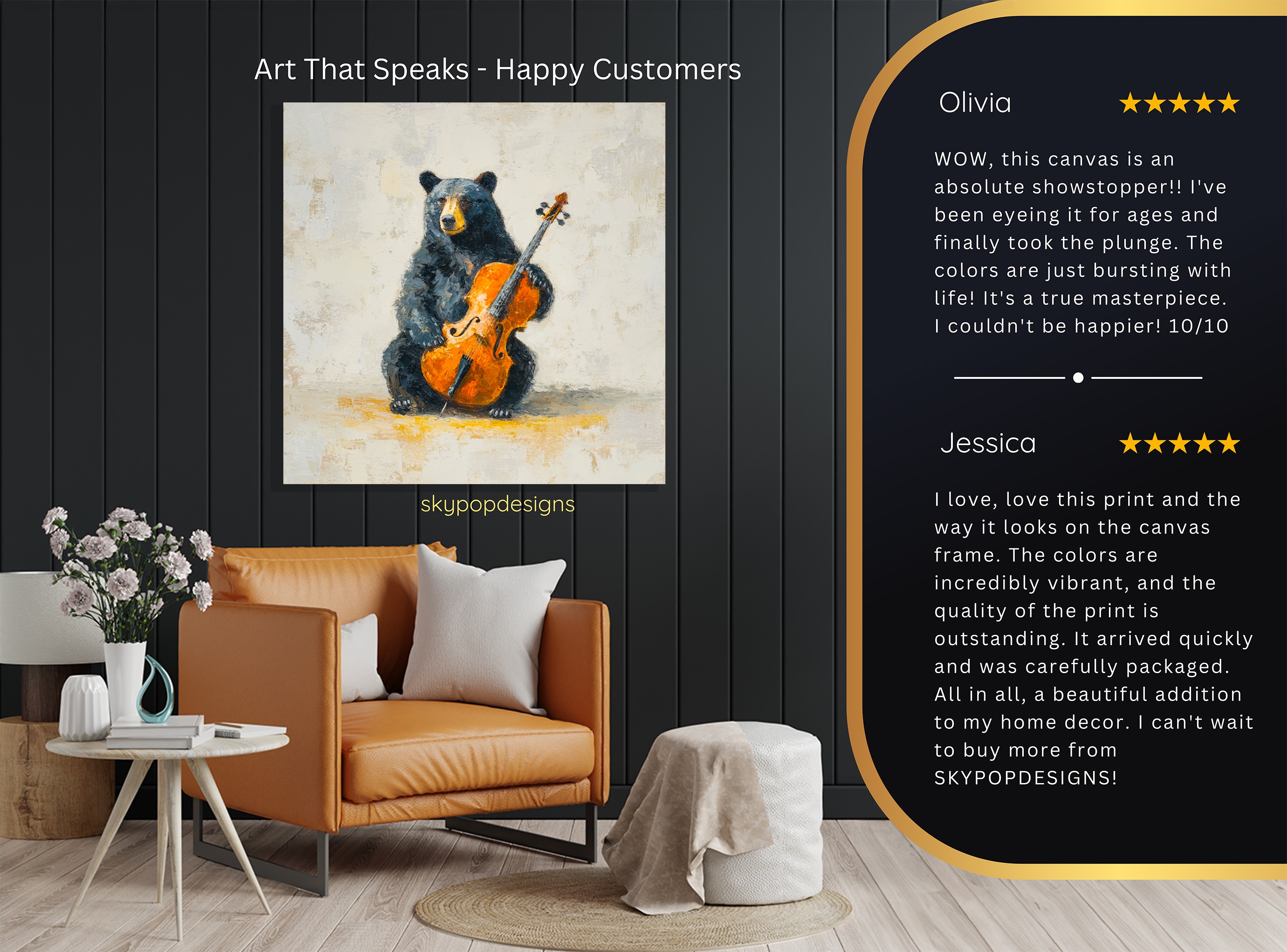 8.jpg Bear Cello Art