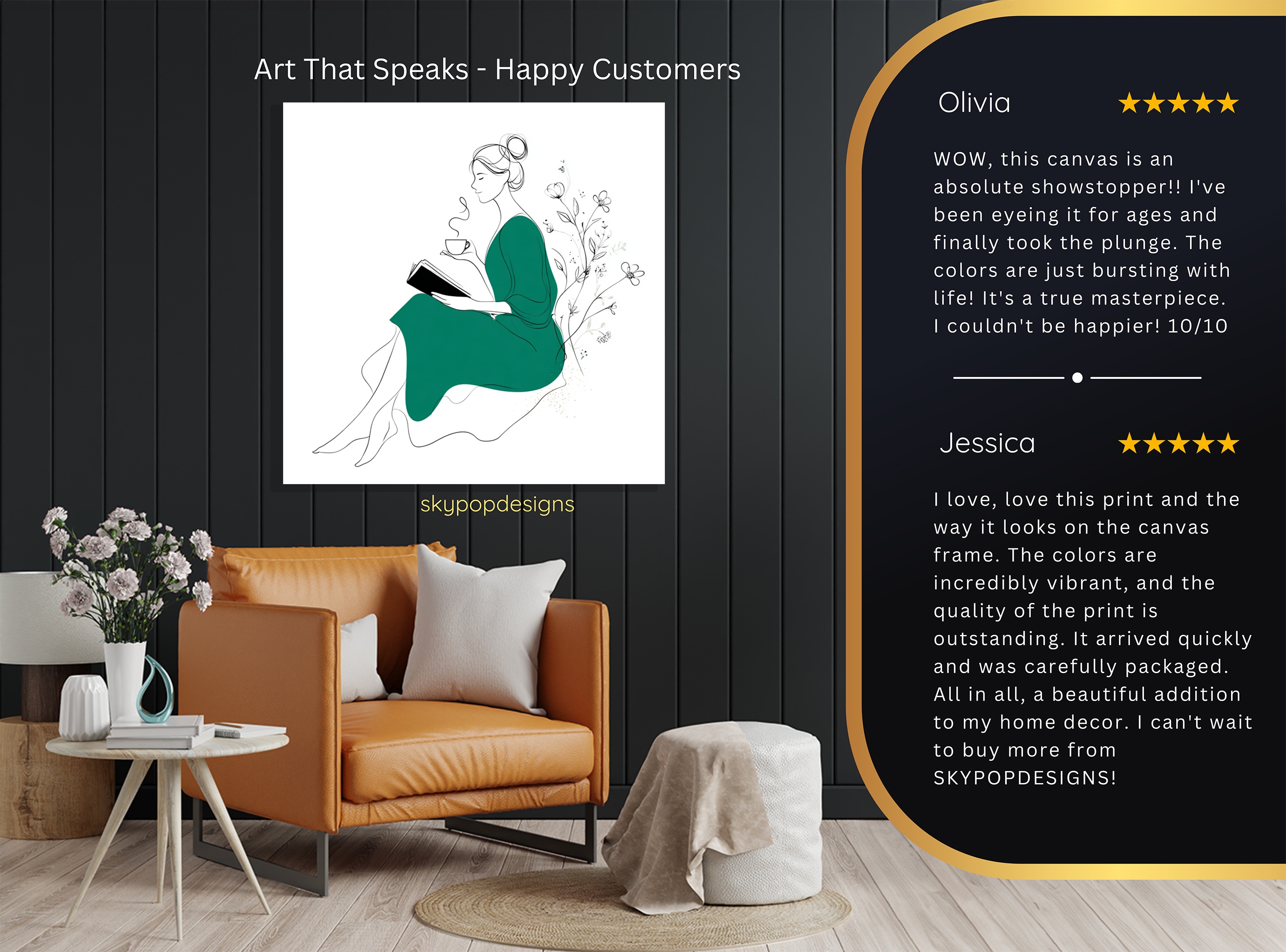 8.jpg Serene Reading Moment Art