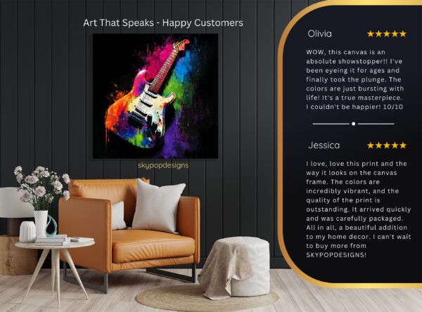 Electric Guitar Art