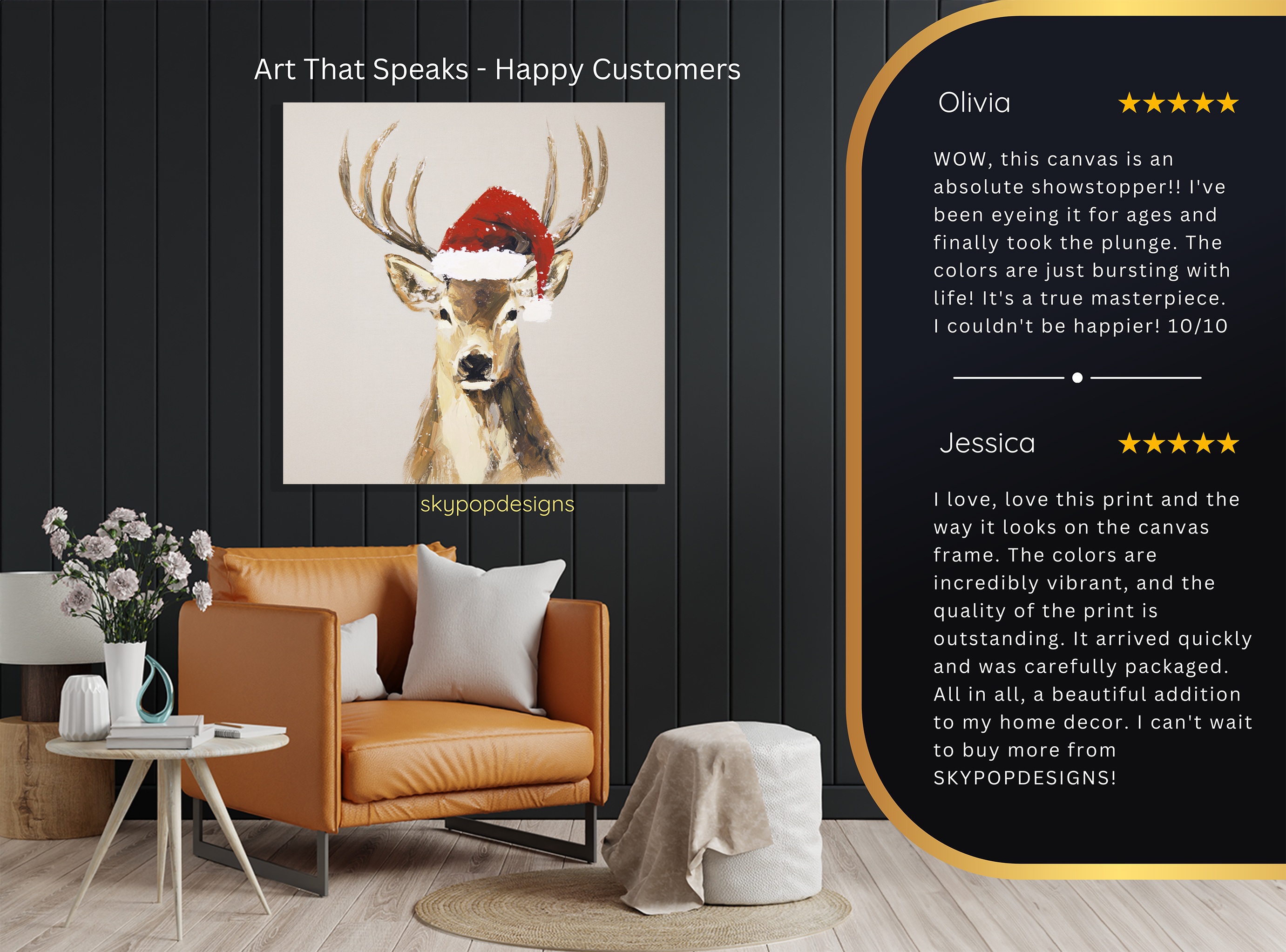 8.jpg Deer Art