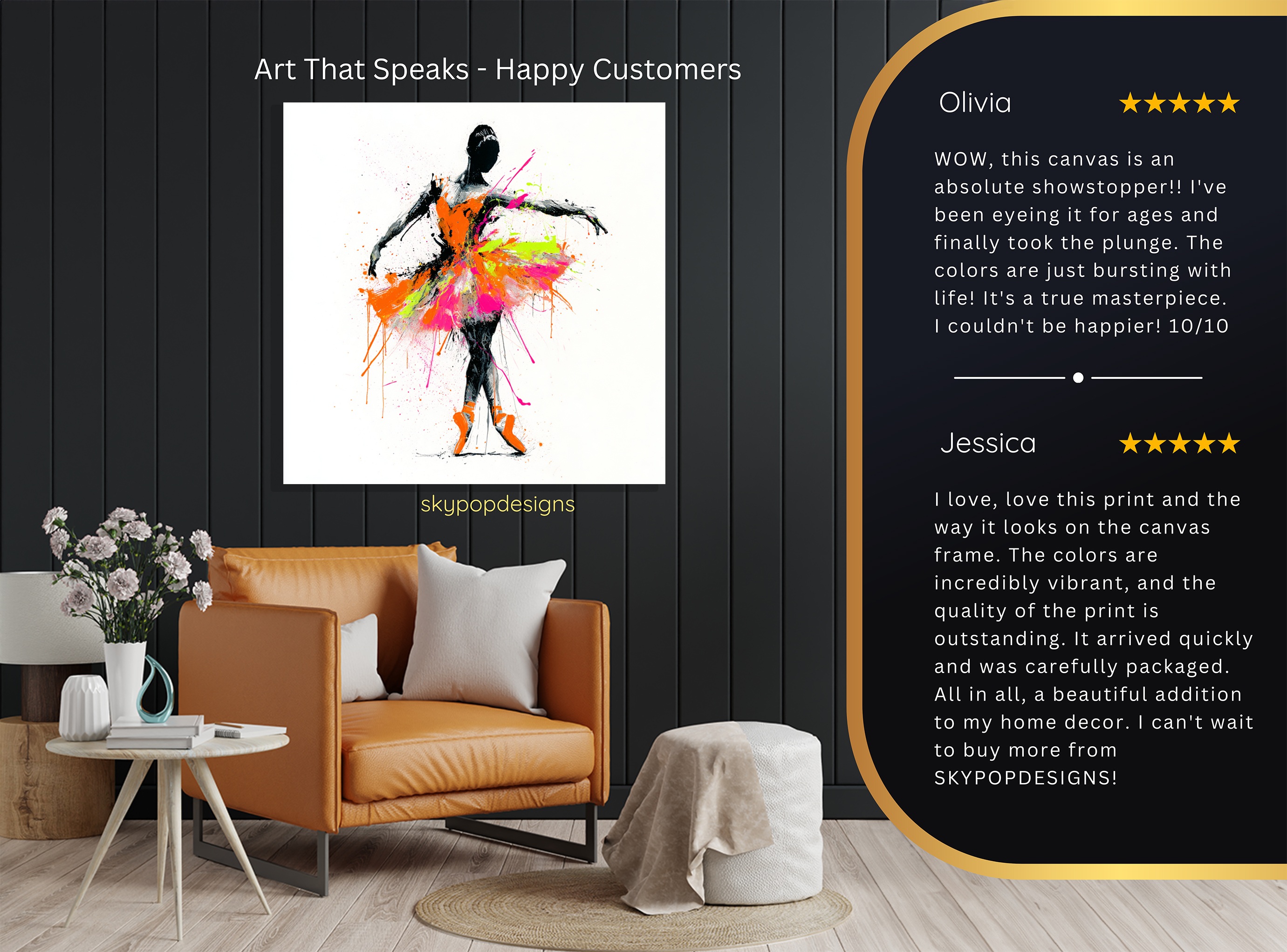 8.jpg Colorful Ballet Dancer Art