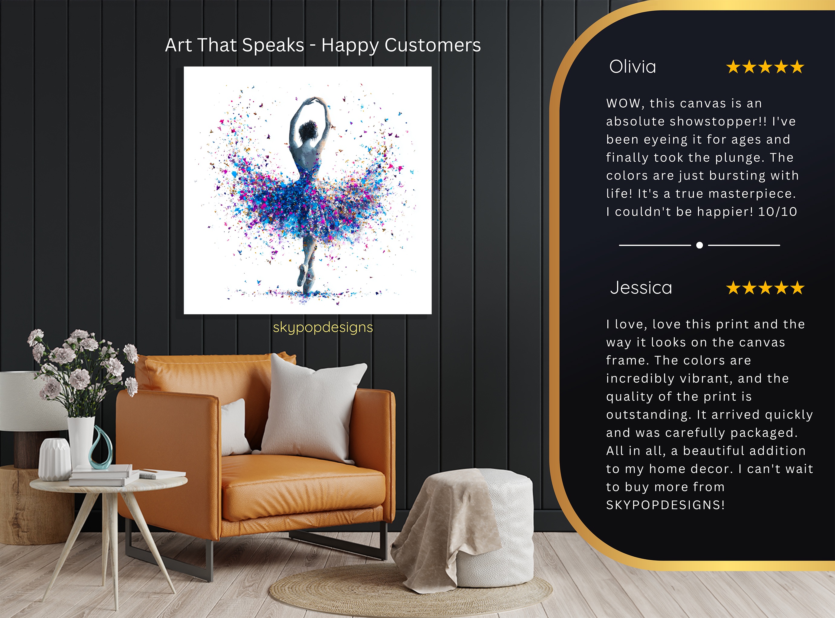 8.jpg Colorful Ballerina Art