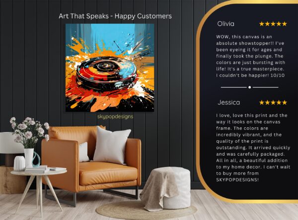 Radial Burst Art