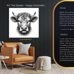 Highland Cow Art