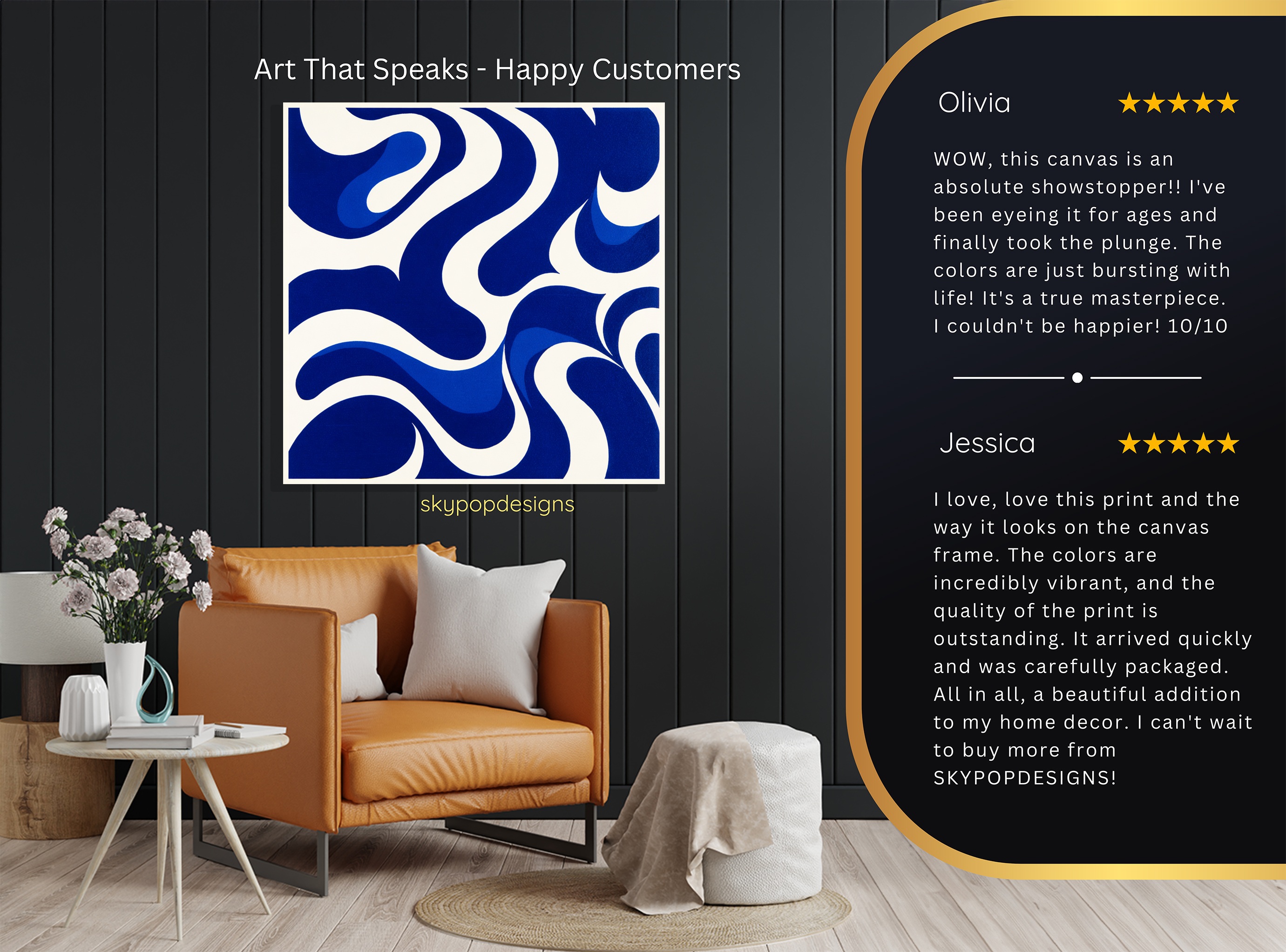 8.jpg Blue Wave Abstract Art
