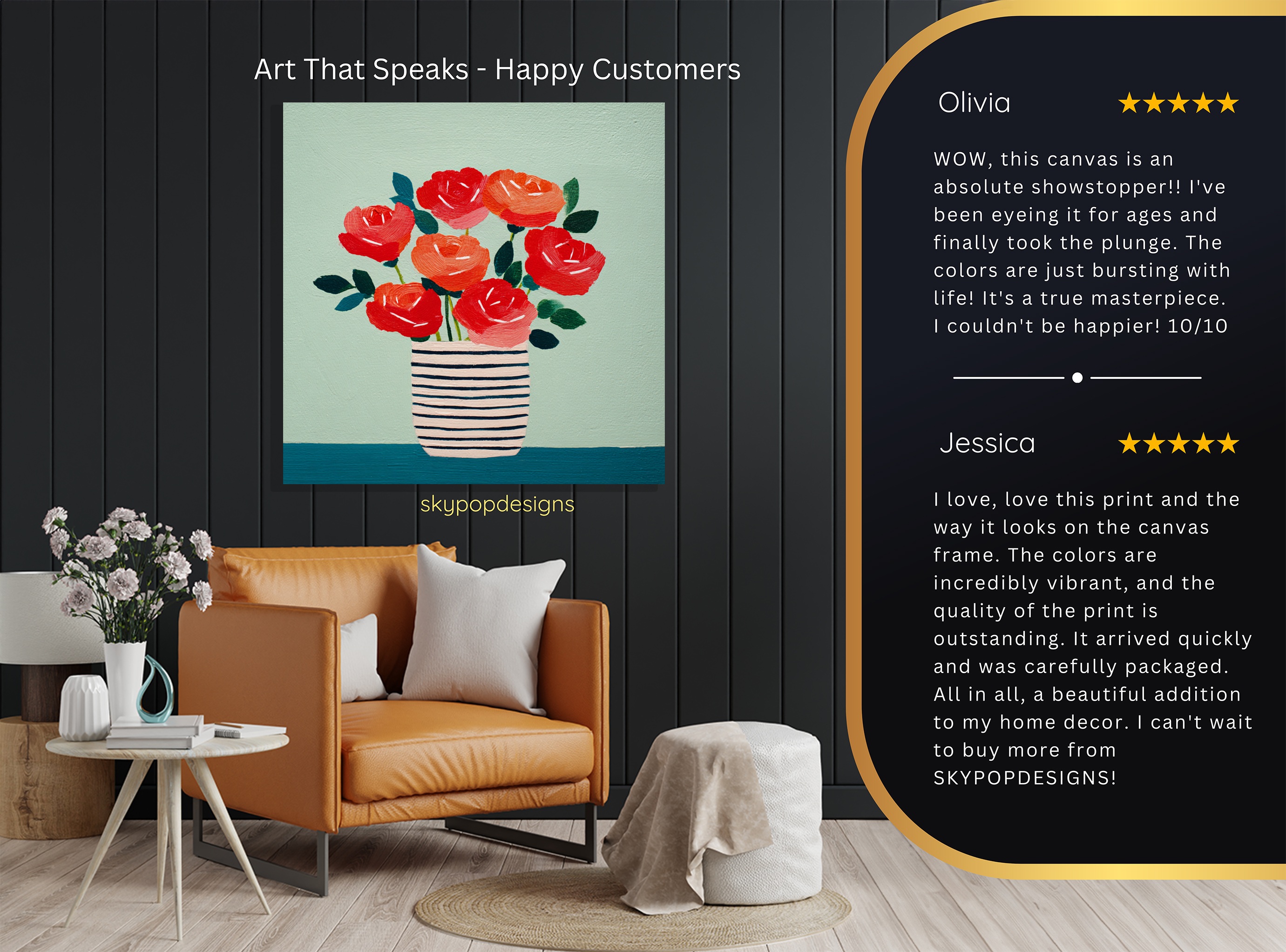 8.jpg Red Roses Vase Art