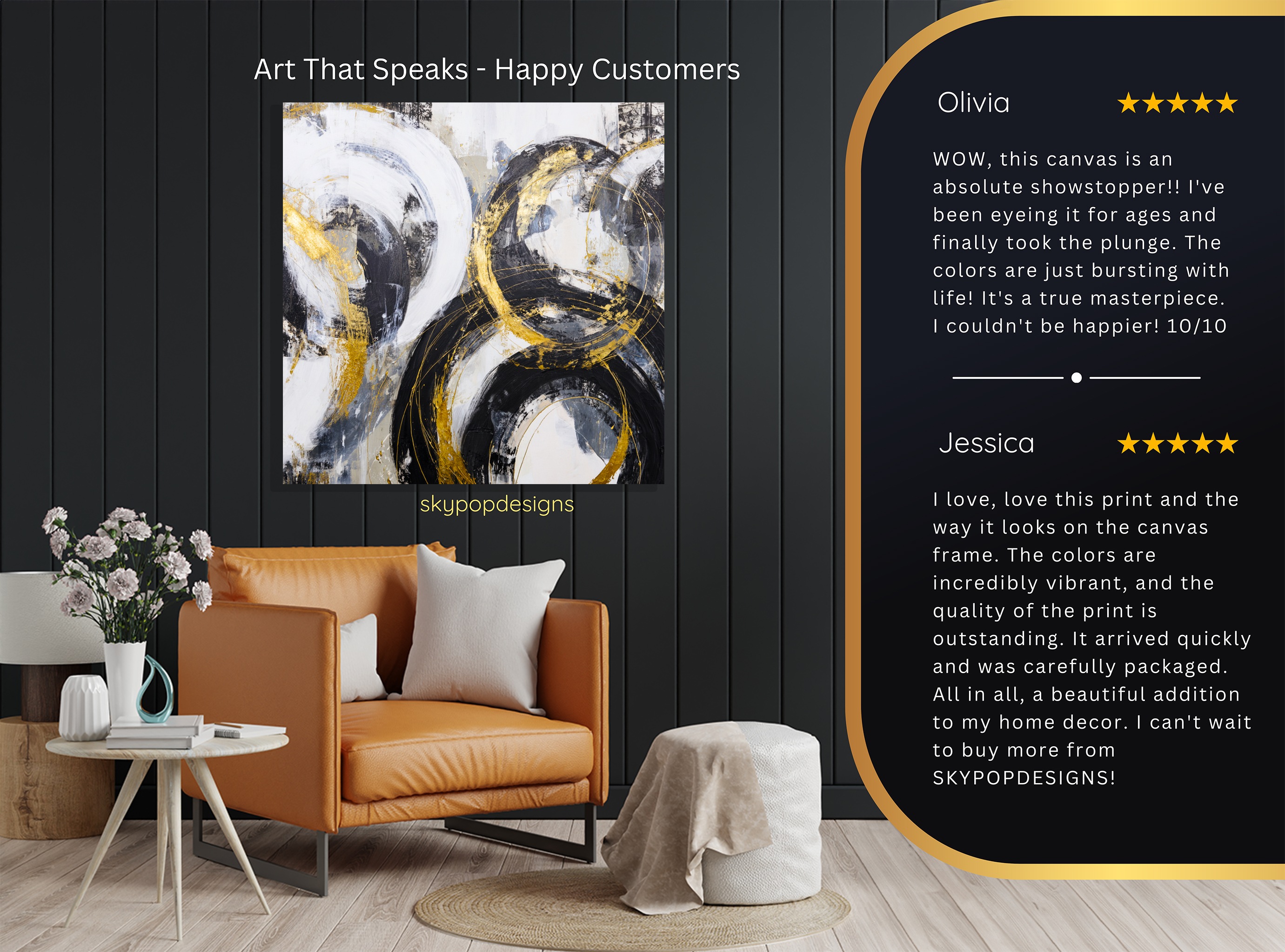 8.jpg Golden Circles Art