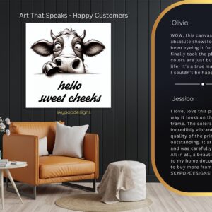 Highland Cow Art
