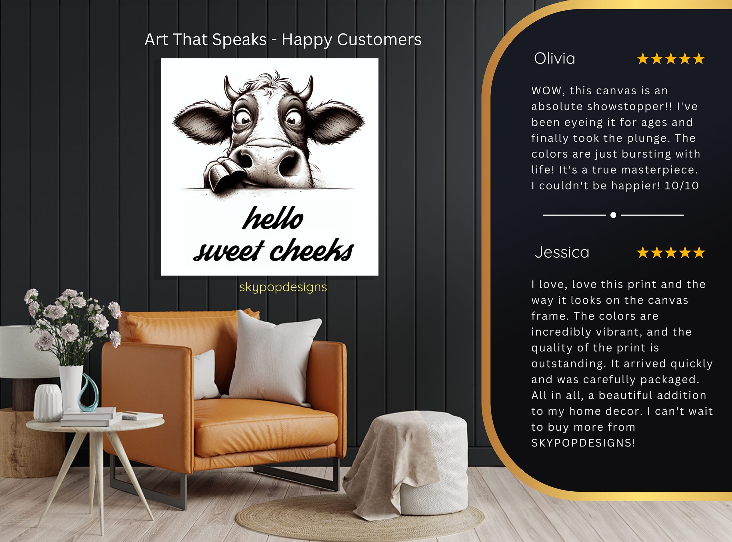8.jpg Highland Cow Art