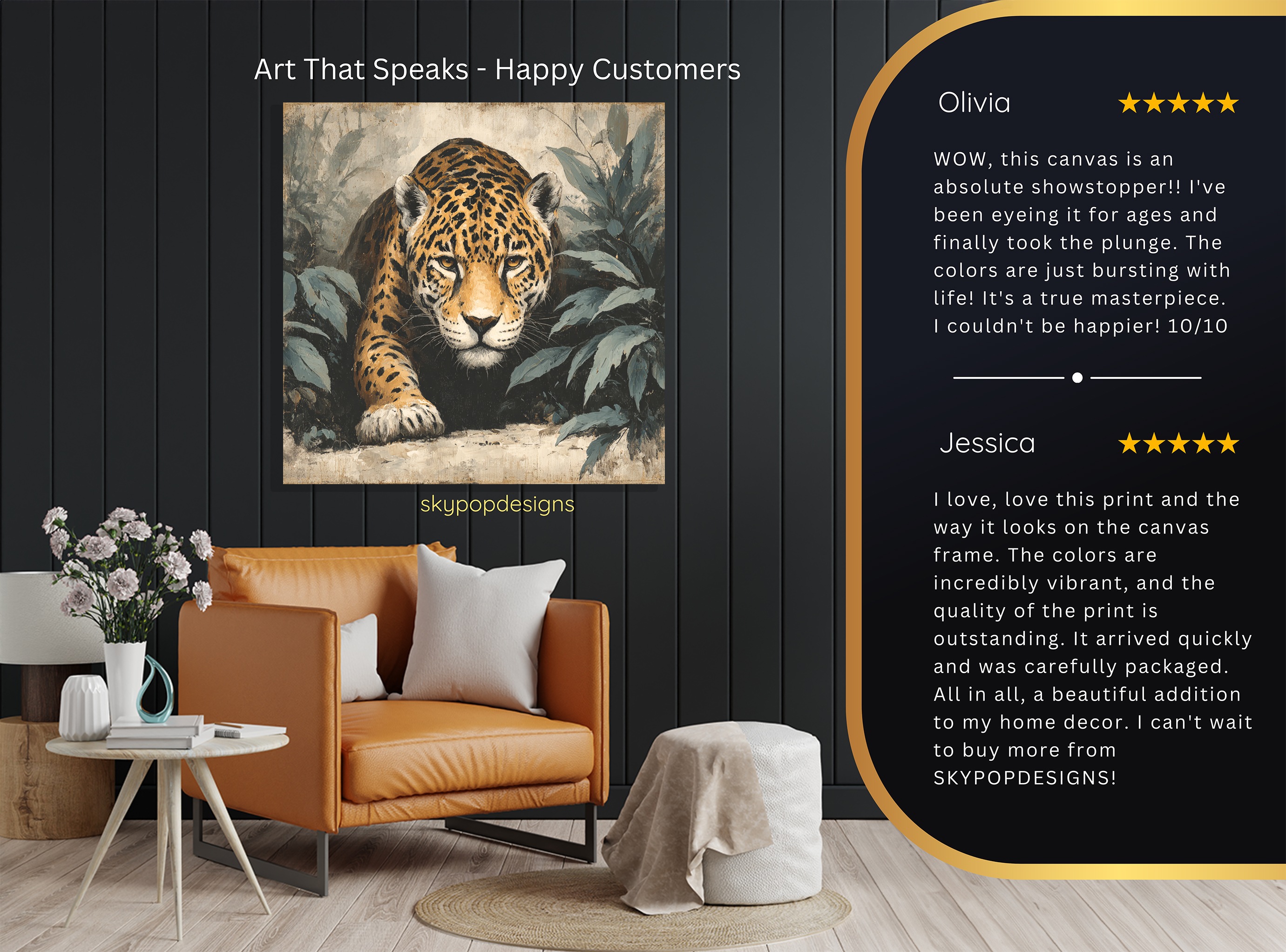 8.jpg Jungle Jaguar Art