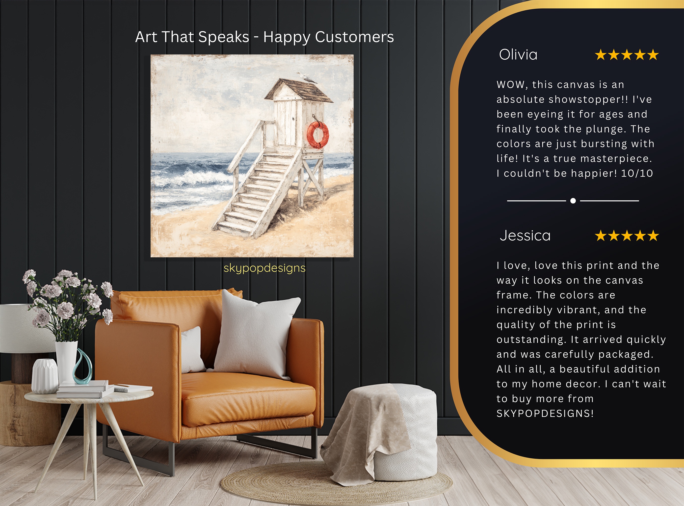 8.jpg Seagull Beach Lifeguard Stand Art