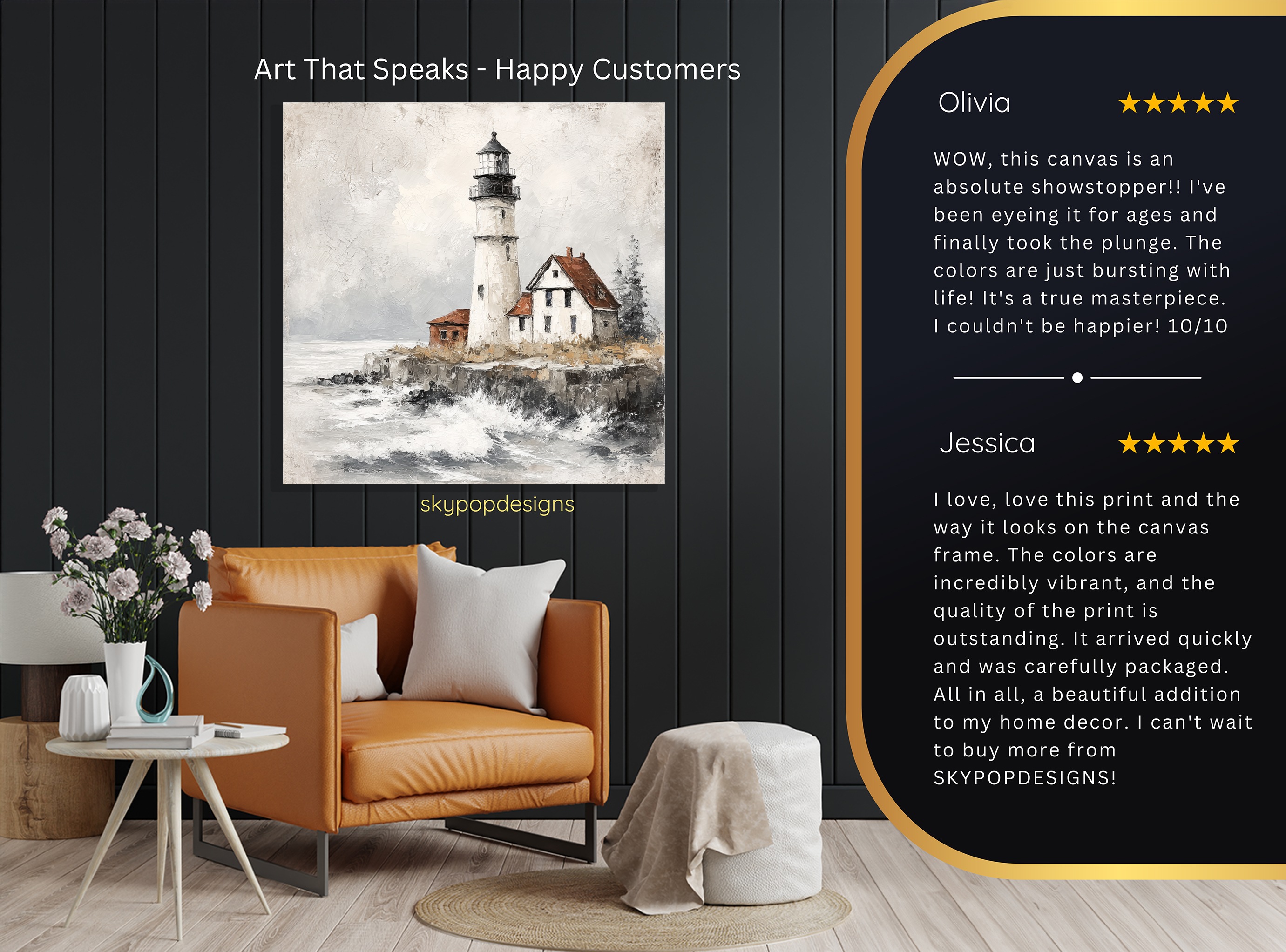 8.jpg Coastal Lighthouse Art