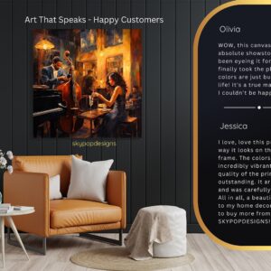 Jazz Night Vibes Art