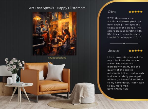 Jazz Night Vibes Art
