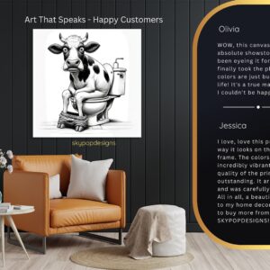 Highland Cow Art