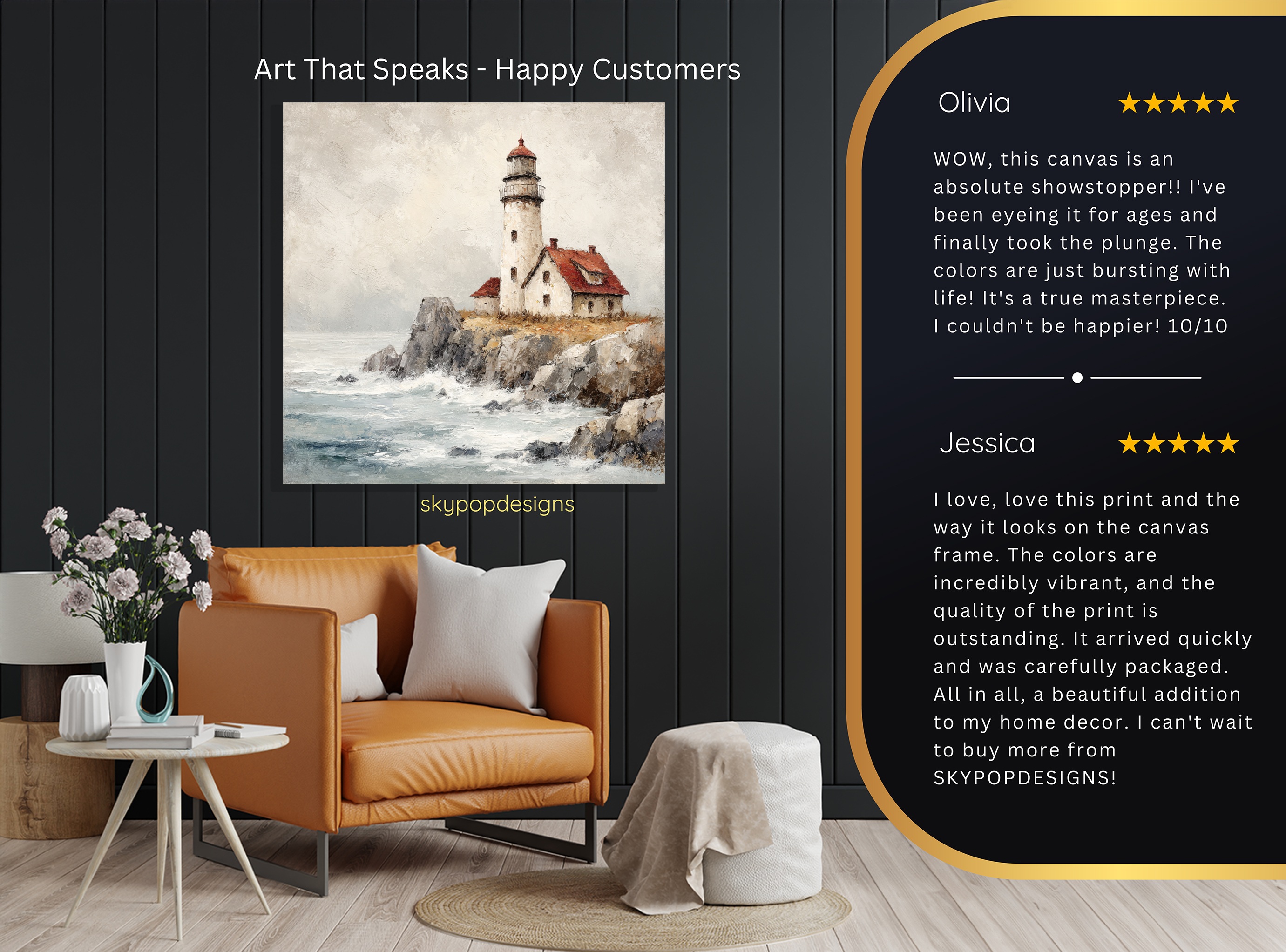 8.jpg Coastal Lighthouse Art