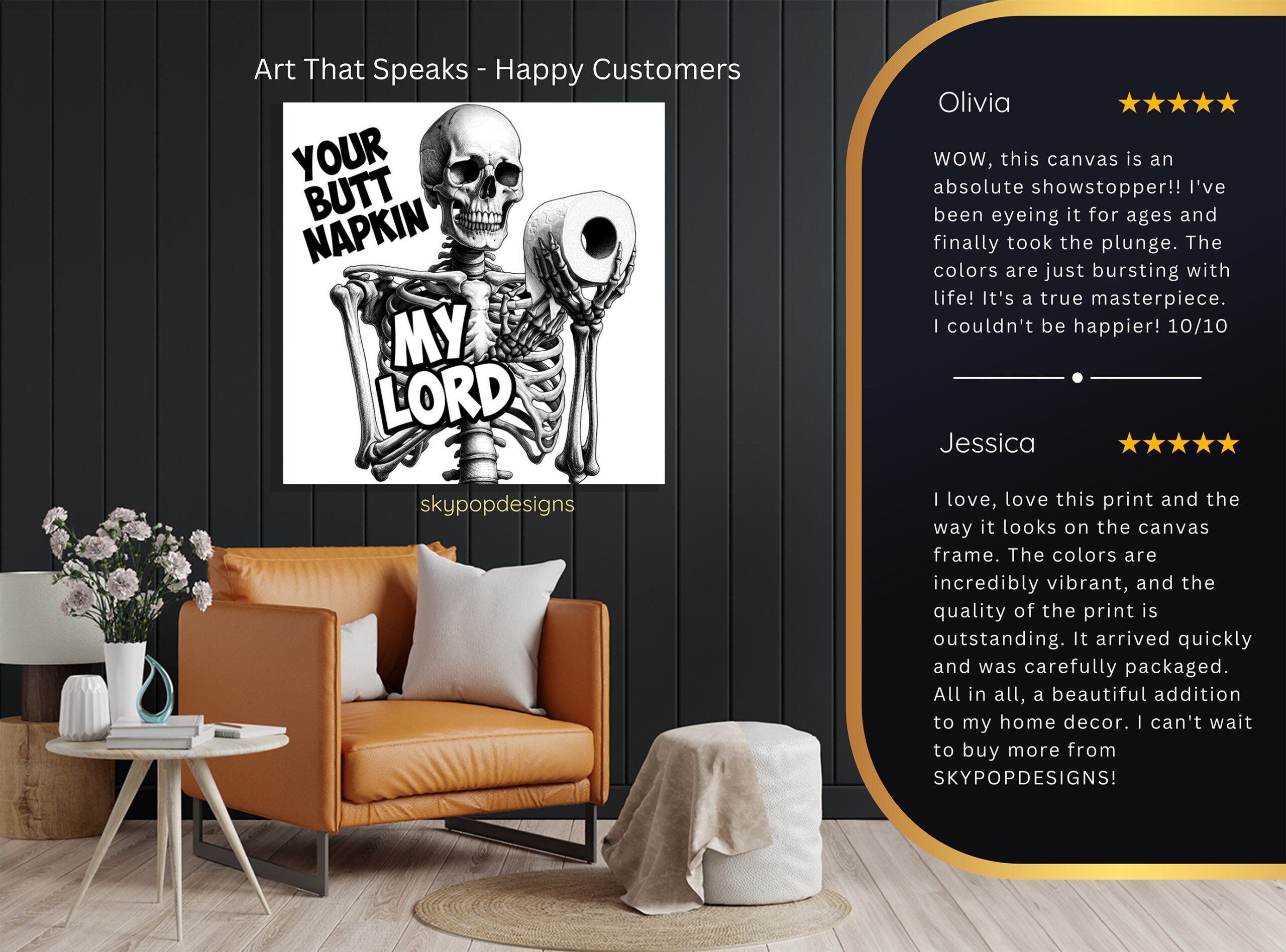 8.jpg Skeleton Toilet Paper Lord Art