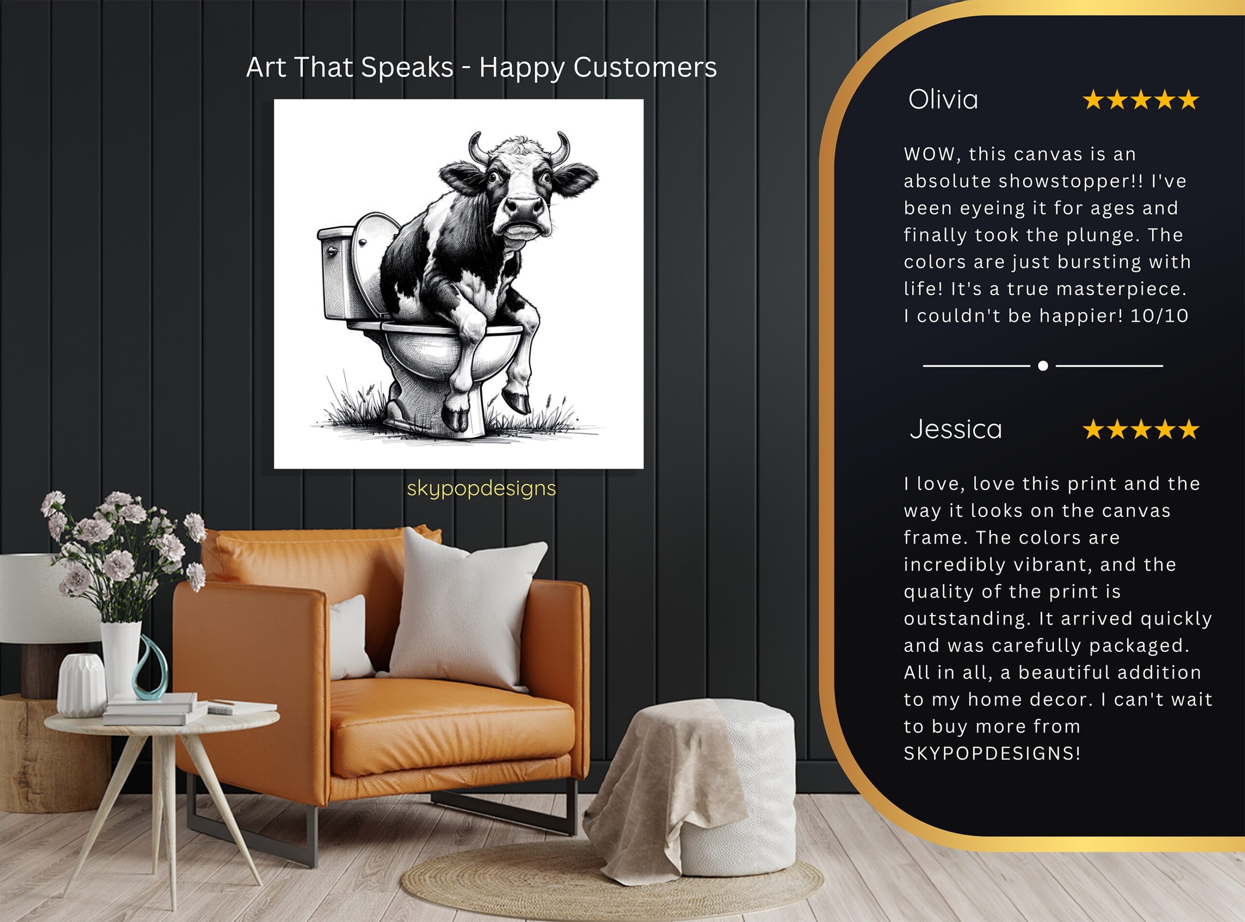 8.jpg Highland Cow Art