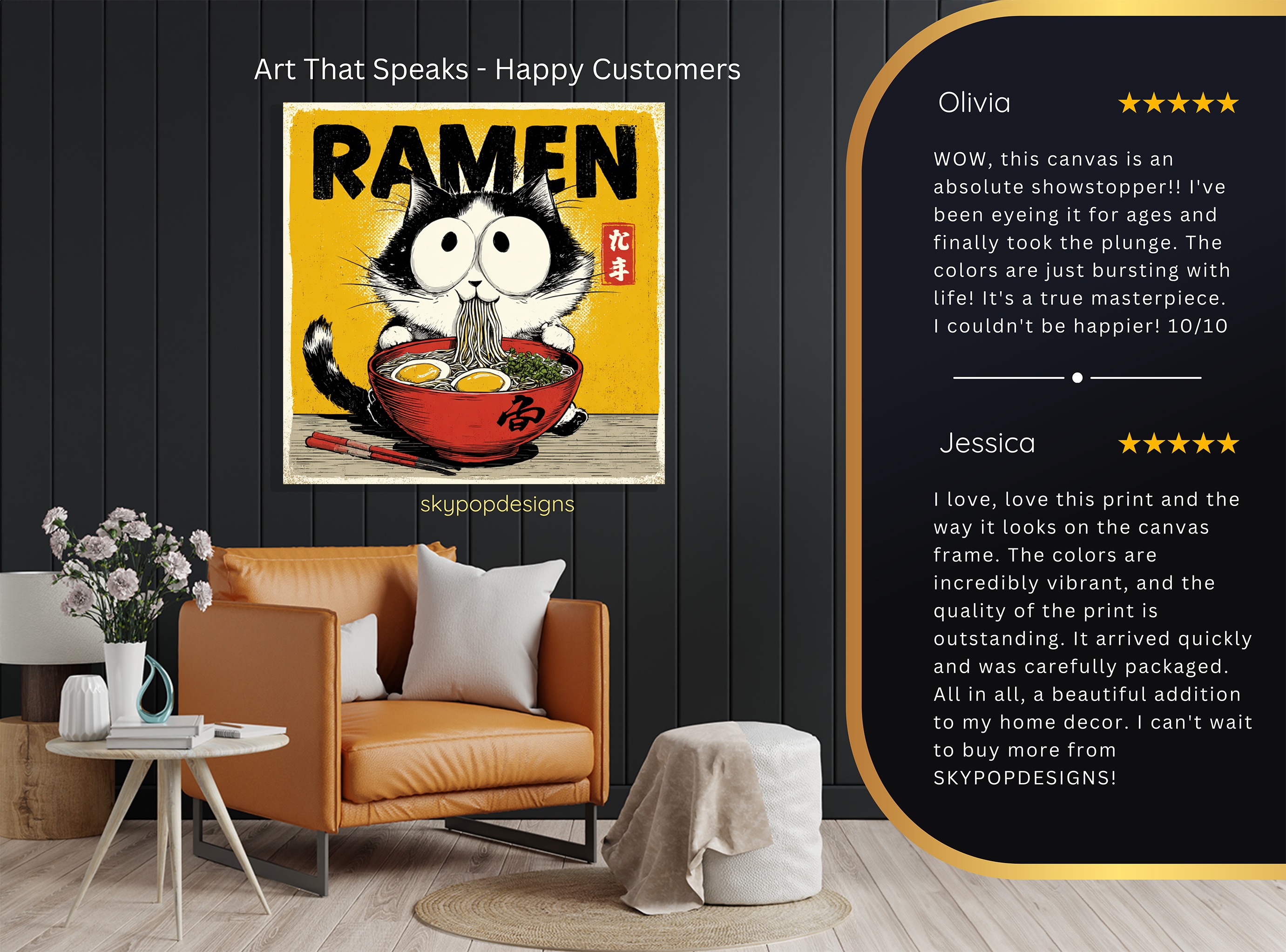 8.jpg Ramen Cat Art