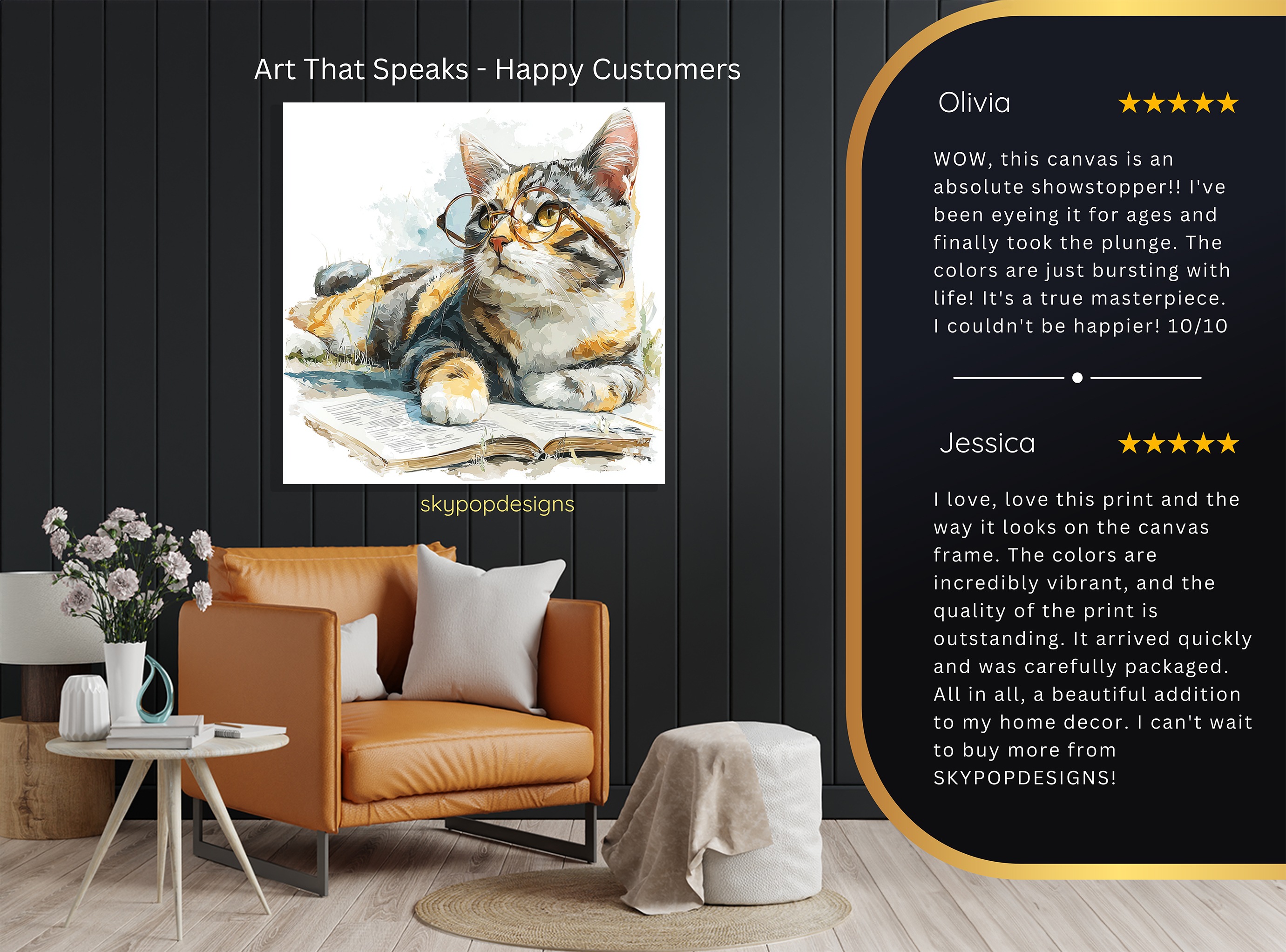 8.jpg Cat Glasses Book Art