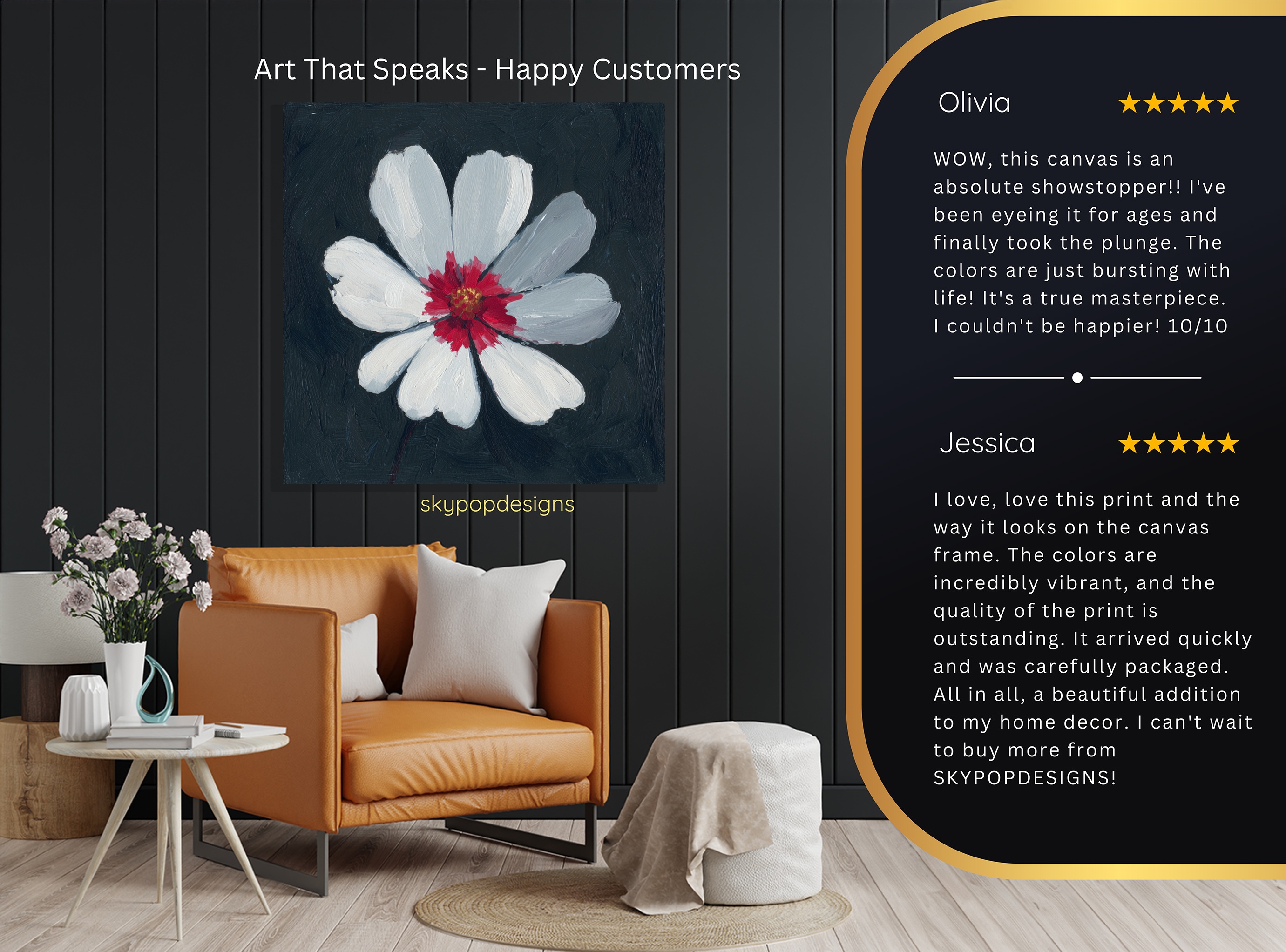 8.jpg White Cosmos Flower Art