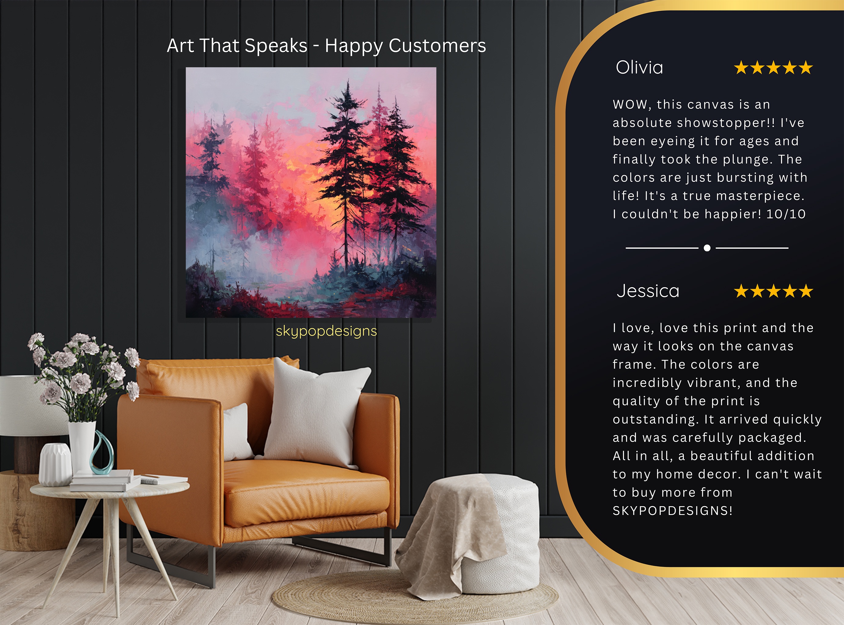 8.jpg Misty Forest Sunset Art