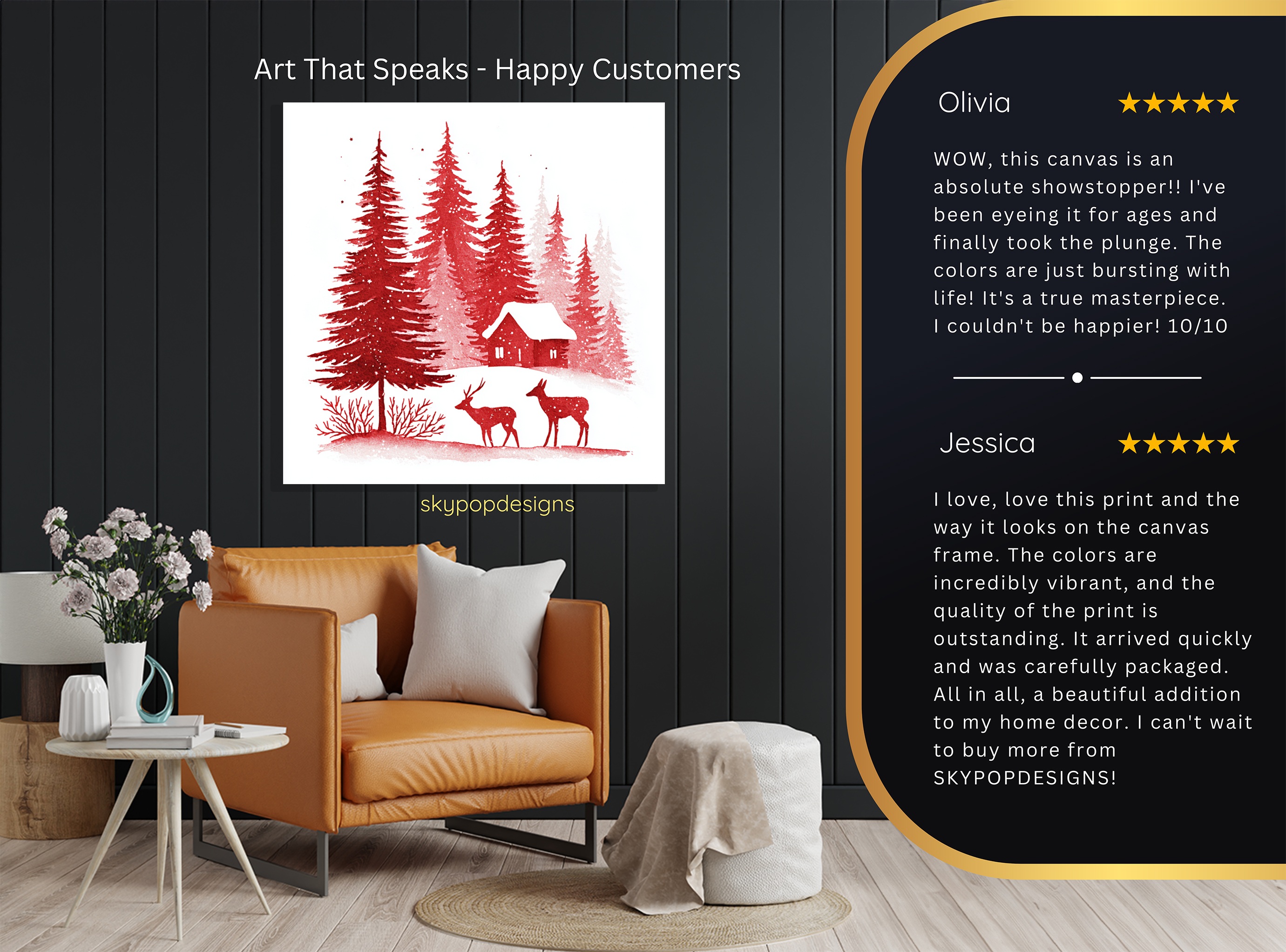 8.jpg Deer Art