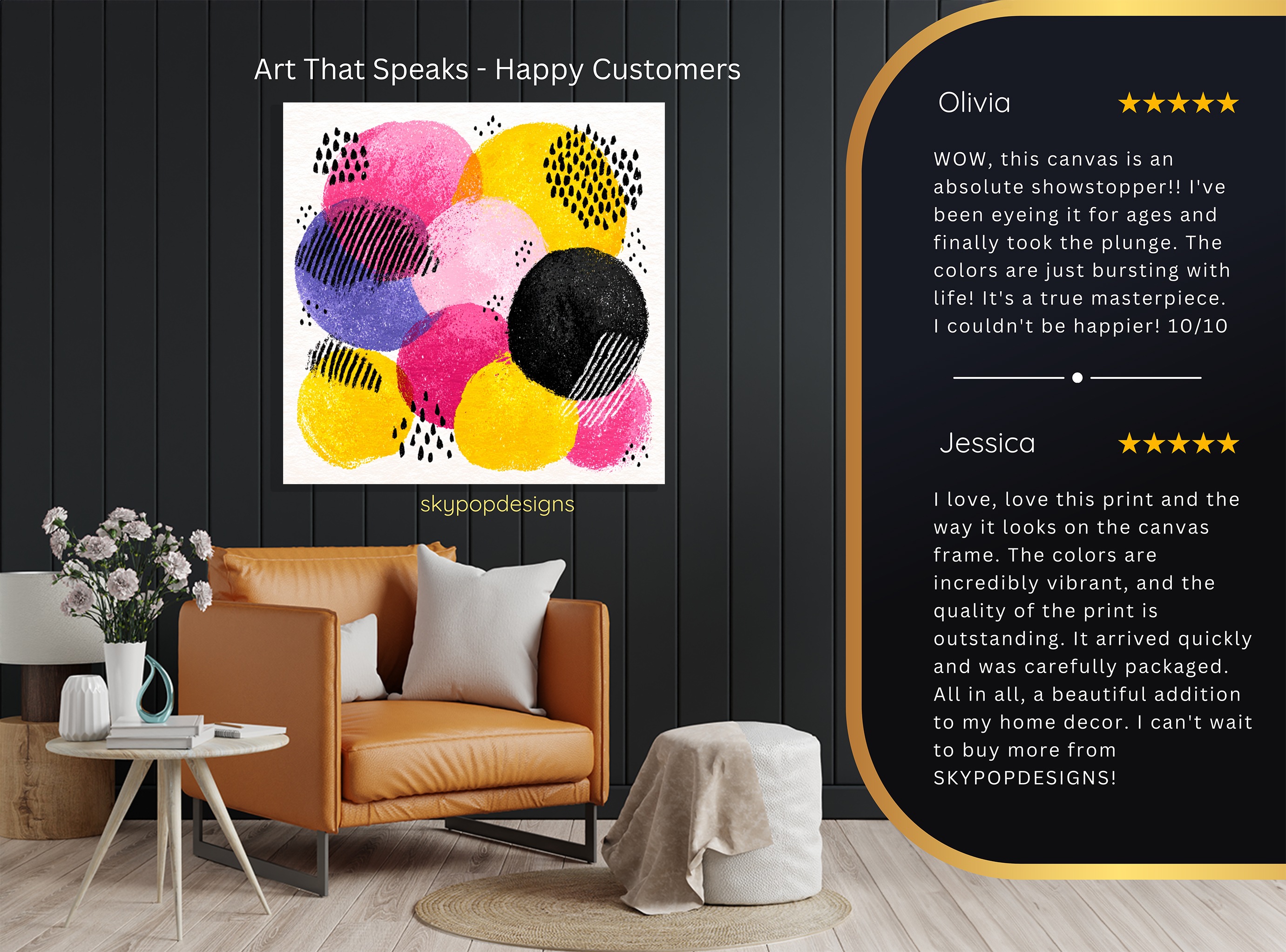 8.jpg Vibrant Circles Art