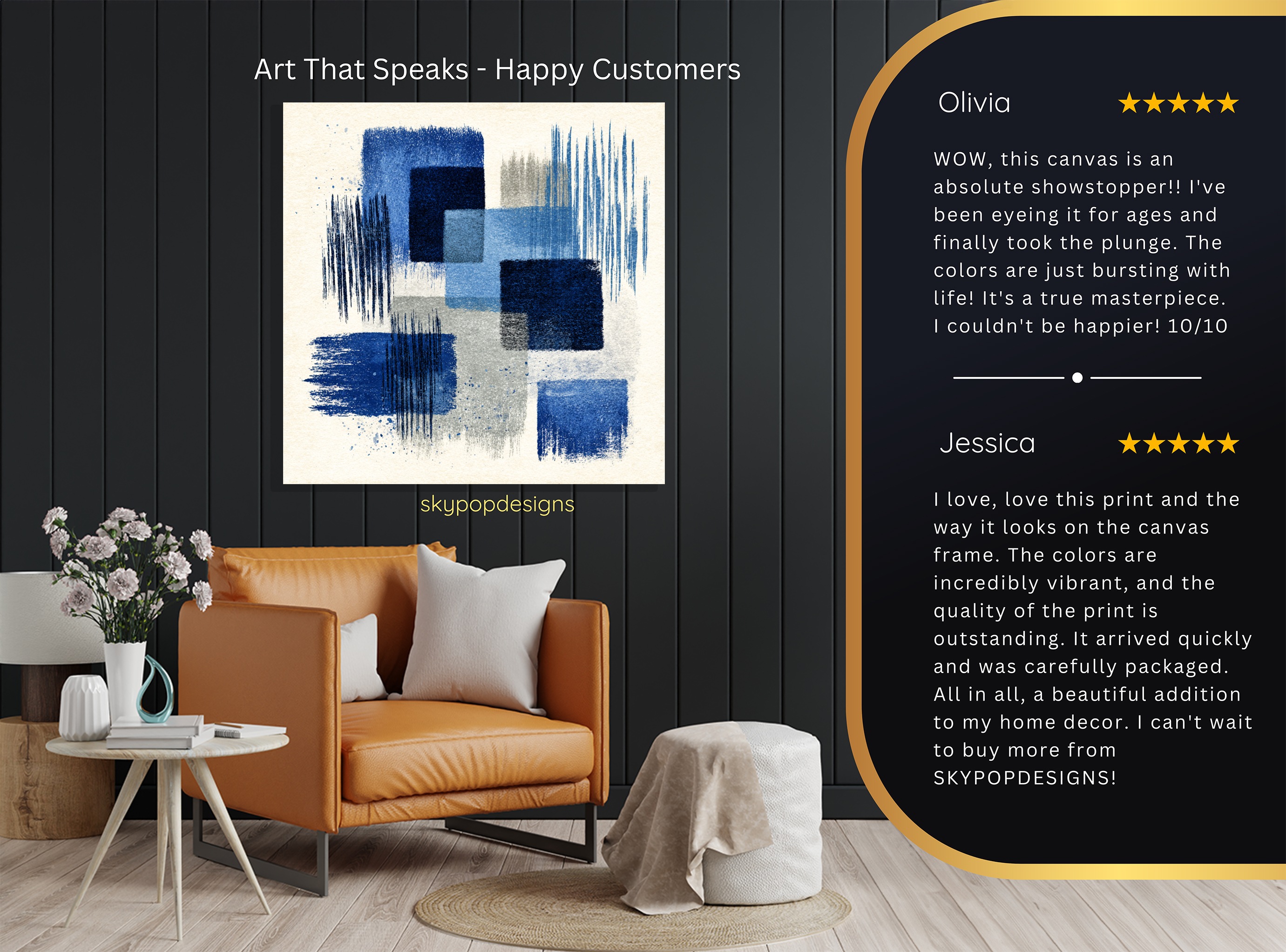 8.jpg Blue Brushstroke Abstract Art