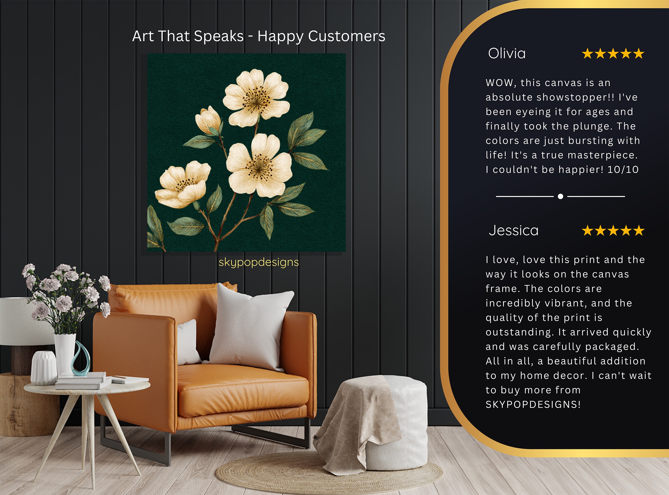 8.jpg Elegant White Flower Art