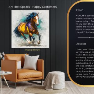 Horse Gallop Art