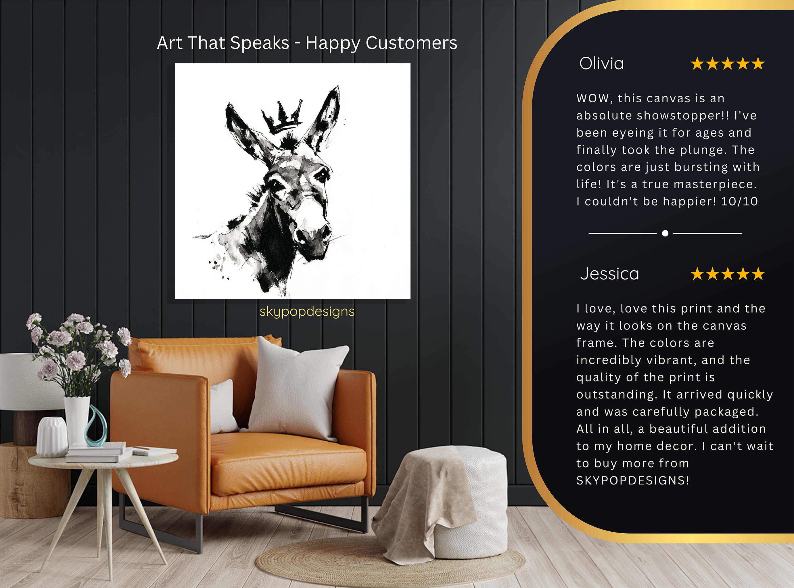 8.jpg Crowned Donkey Art