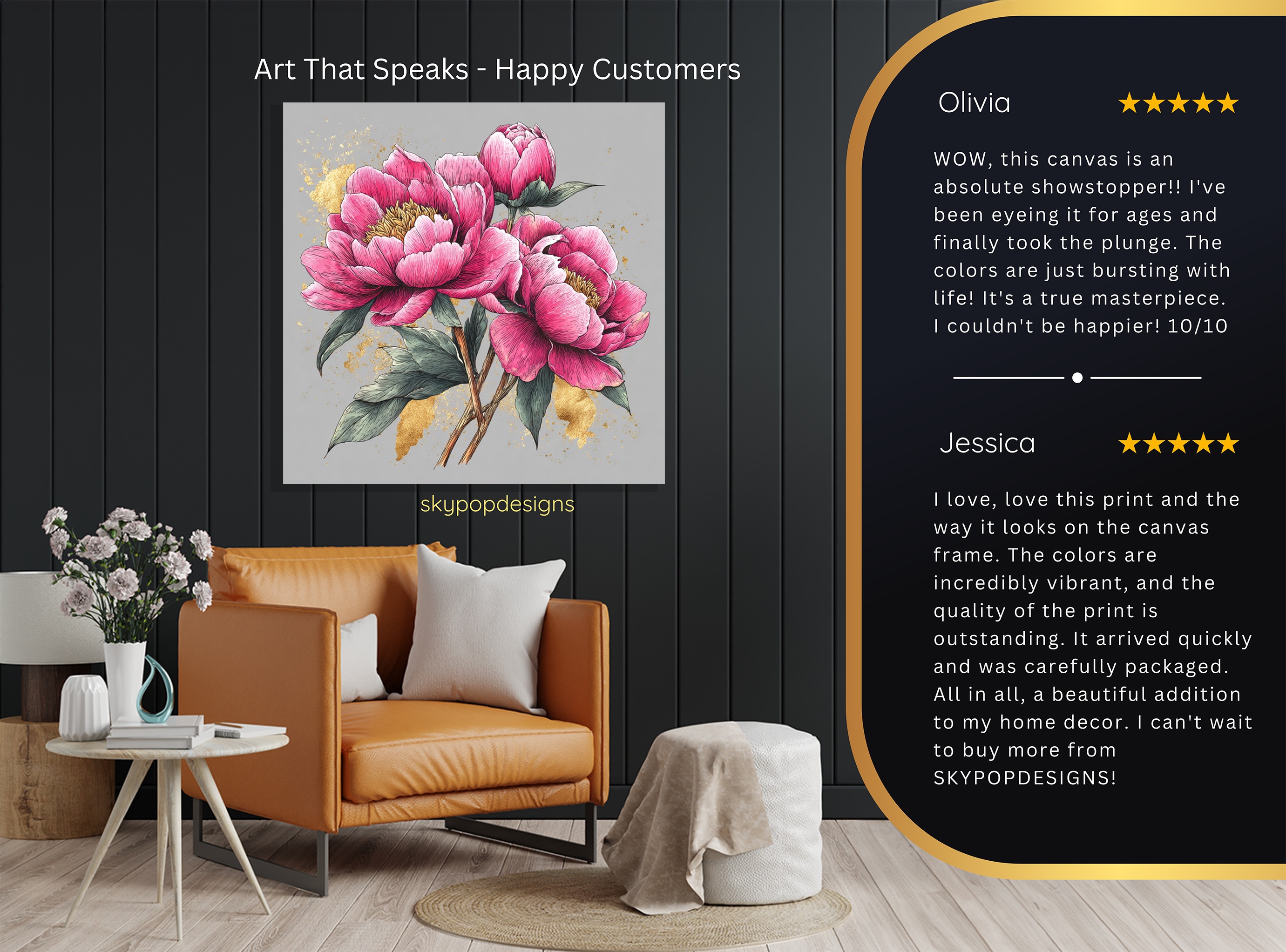 8.jpg Pink Peony Bloom Art