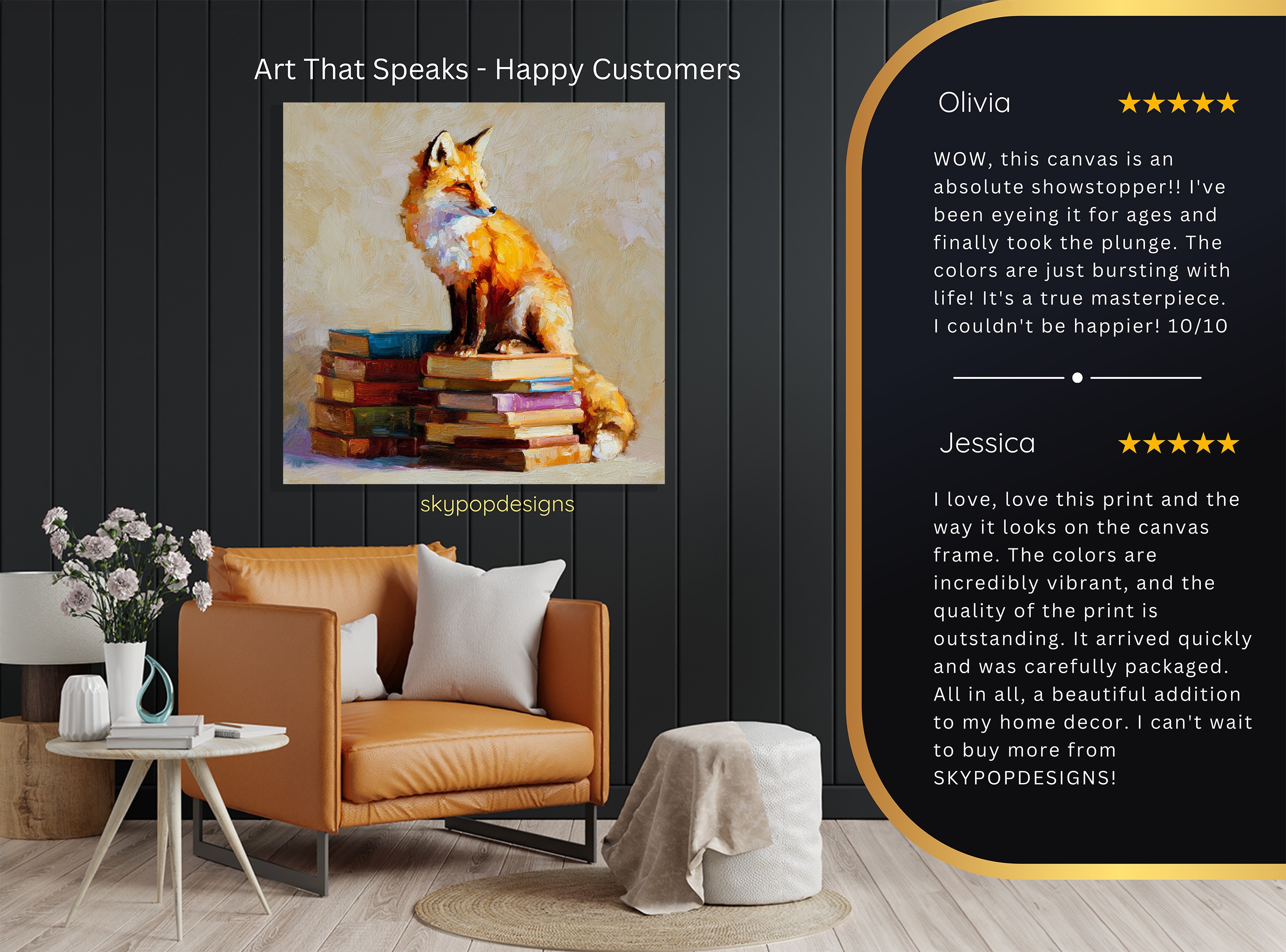 8.jpg Fox on Books Art