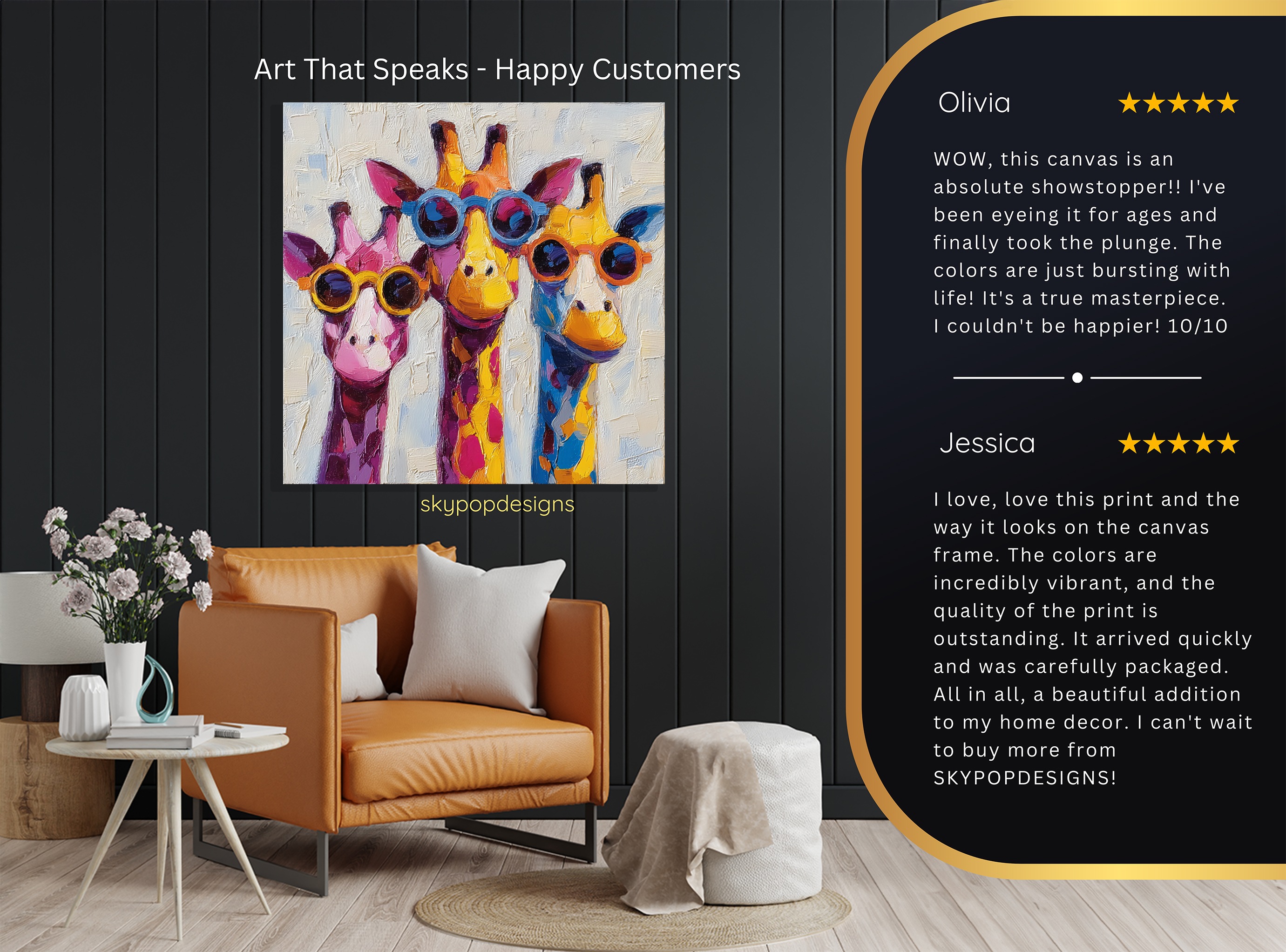 8.jpg Giraffe Art