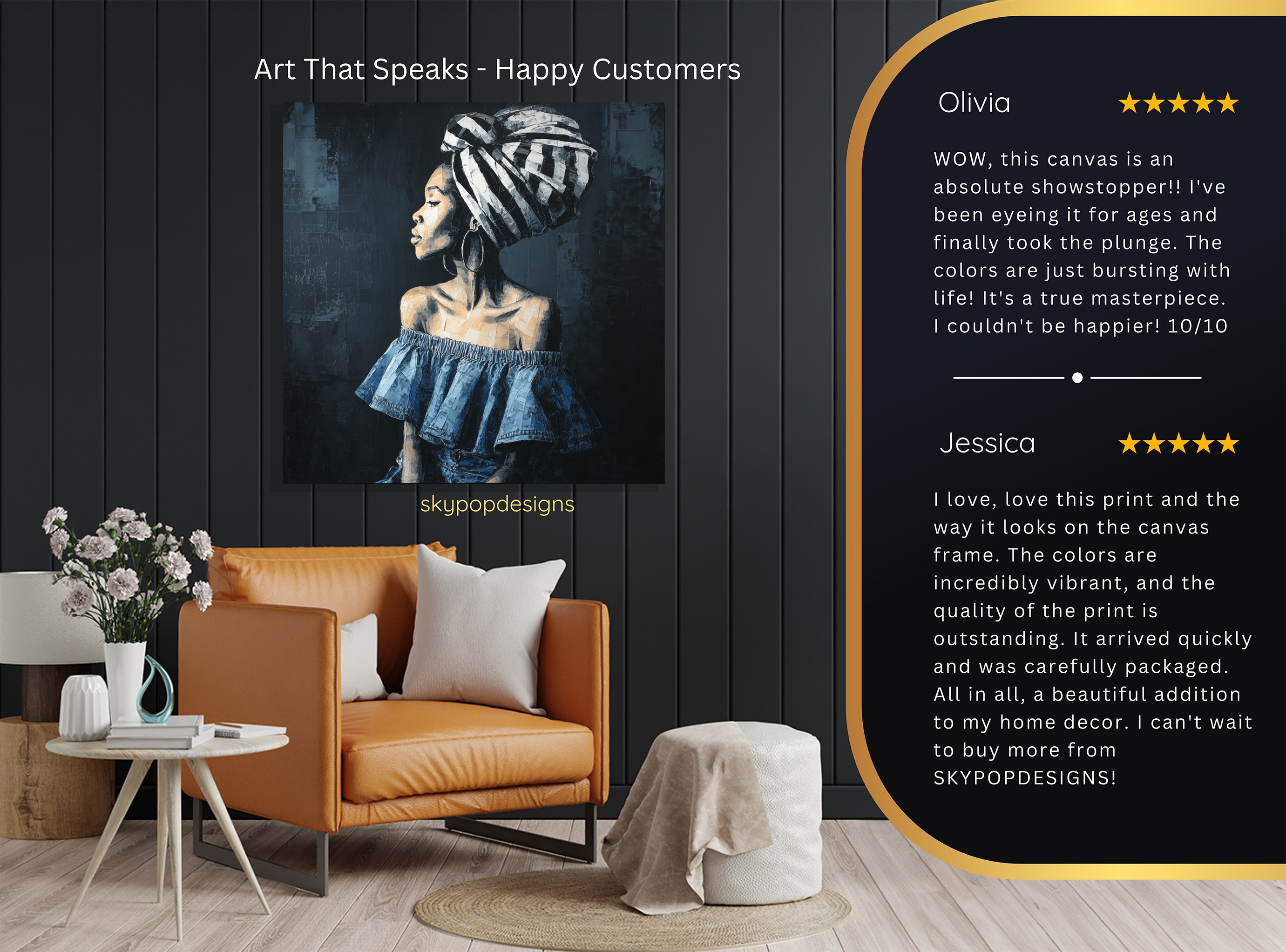 8.jpg Elegant Headwrap Portrait Art