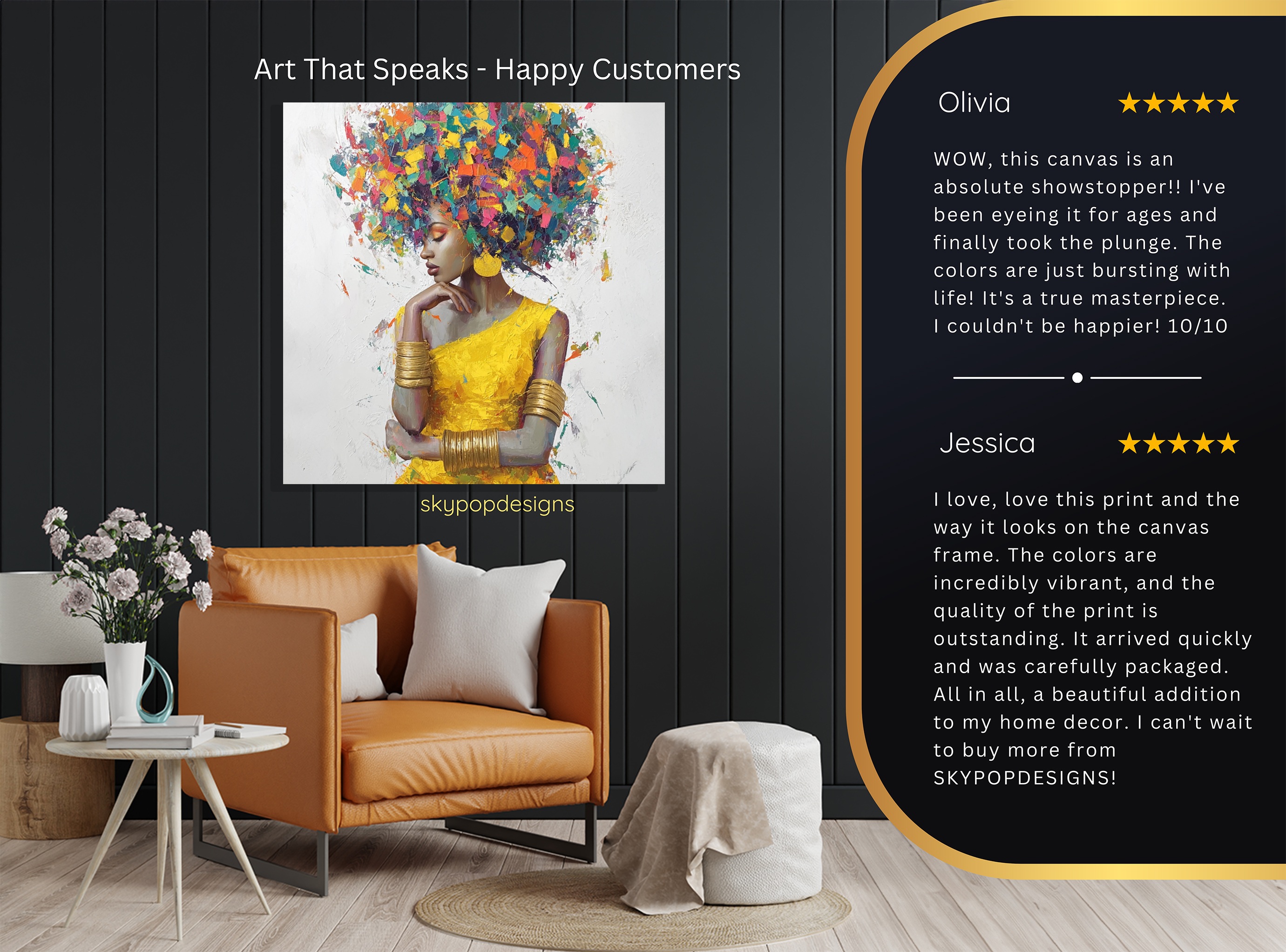 8.jpg Vibrant Afro Portrait Art