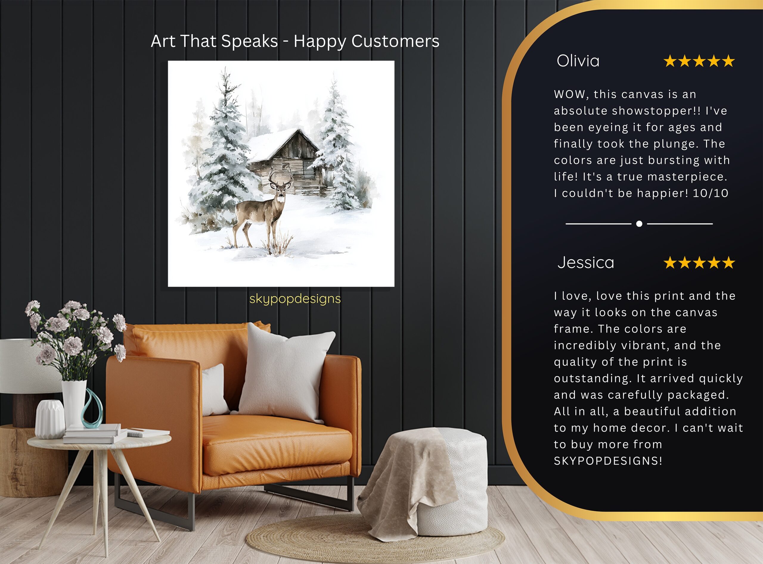 8.jpg Deer Art