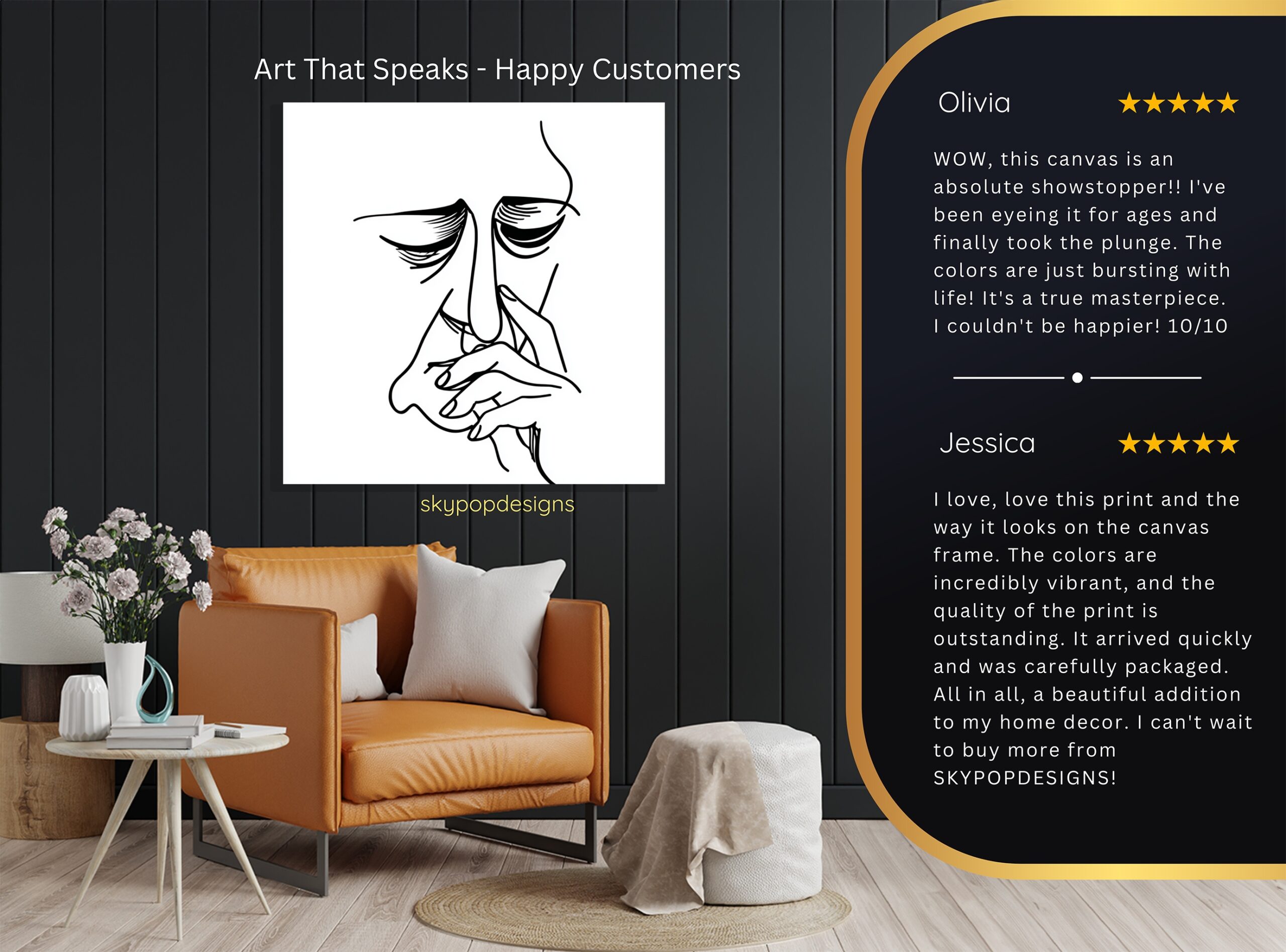 8.jpg Expressive Line Art Face