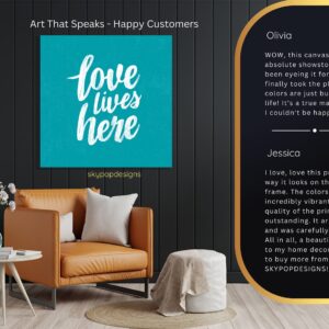 Love Lives Here Art