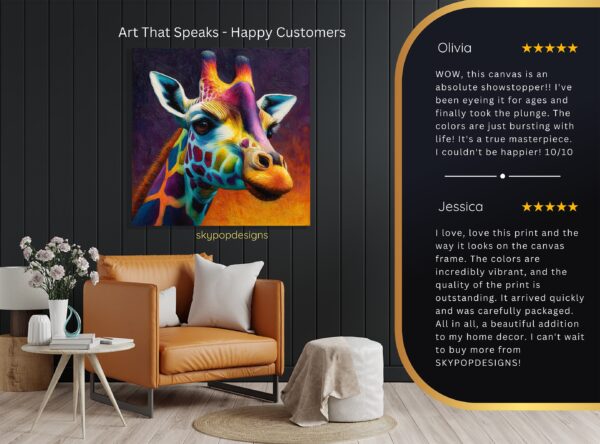 Giraffe Art