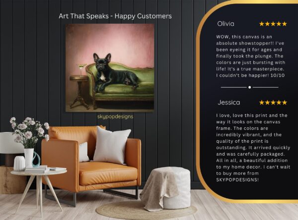French Bulldog Art