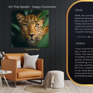 Leopard Eyes Art