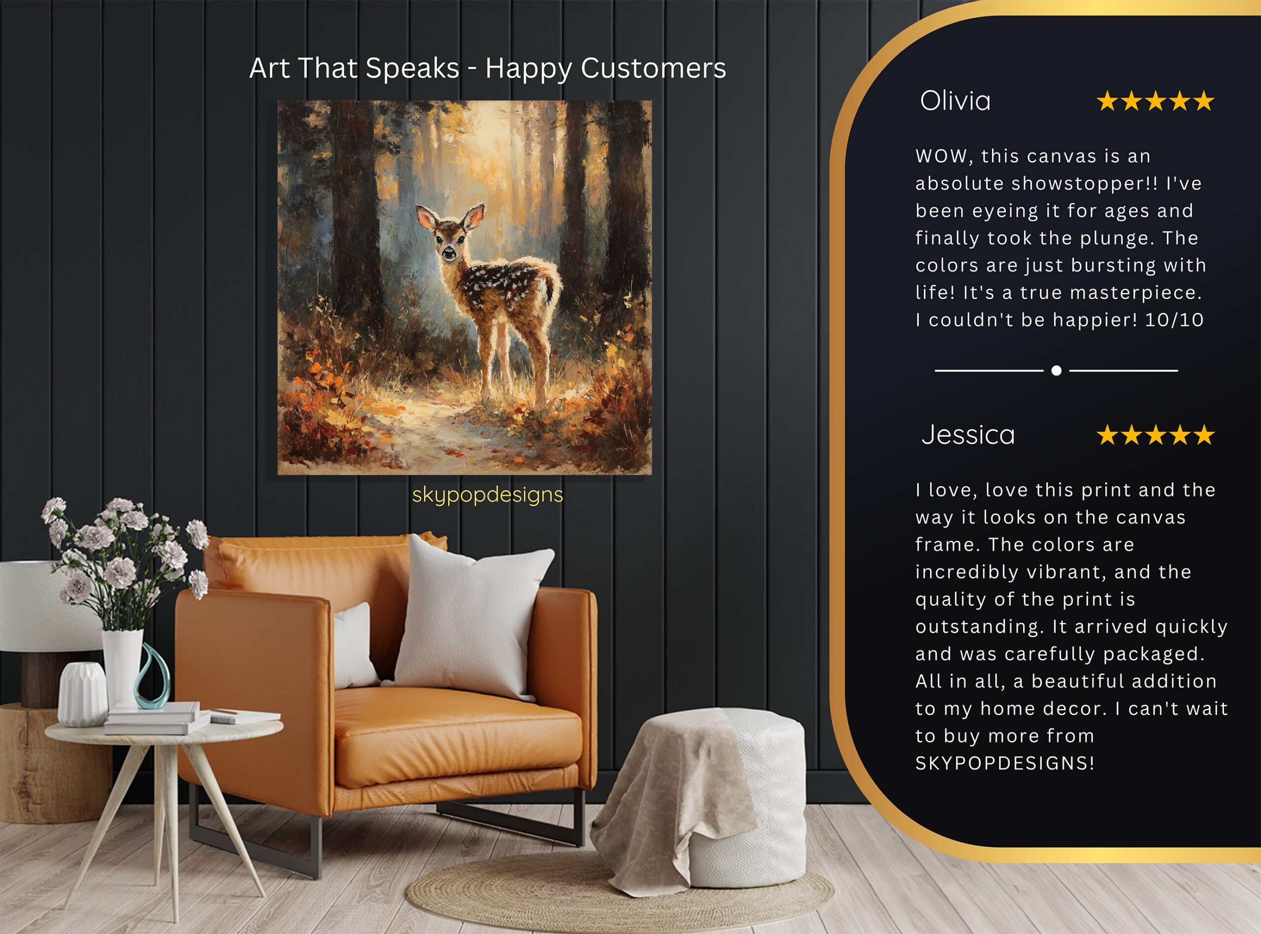 8.jpg Deer Art