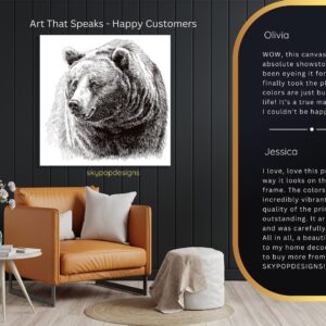 Bear Portrait Art
