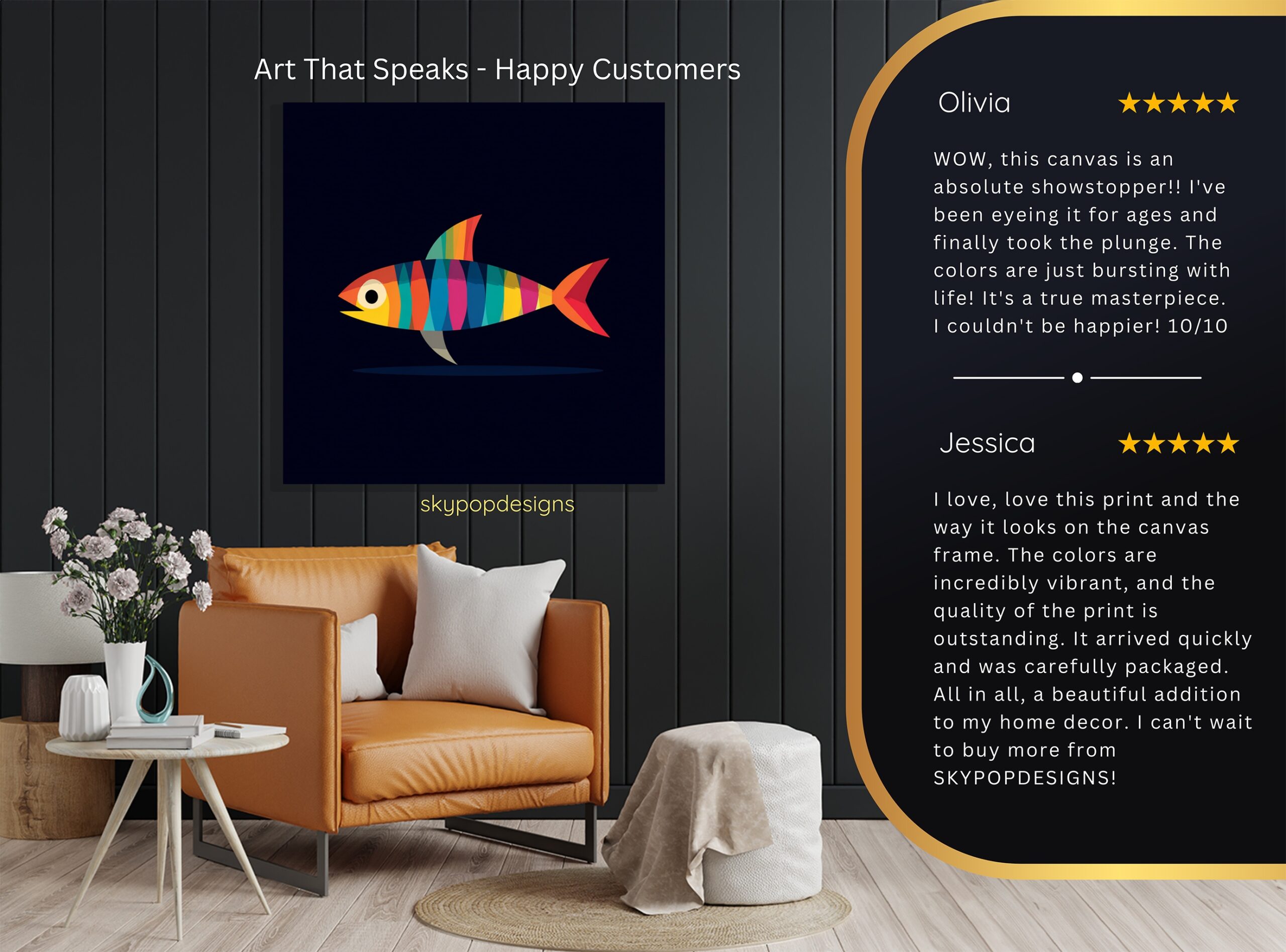 8.jpg Rainbow Fish Art