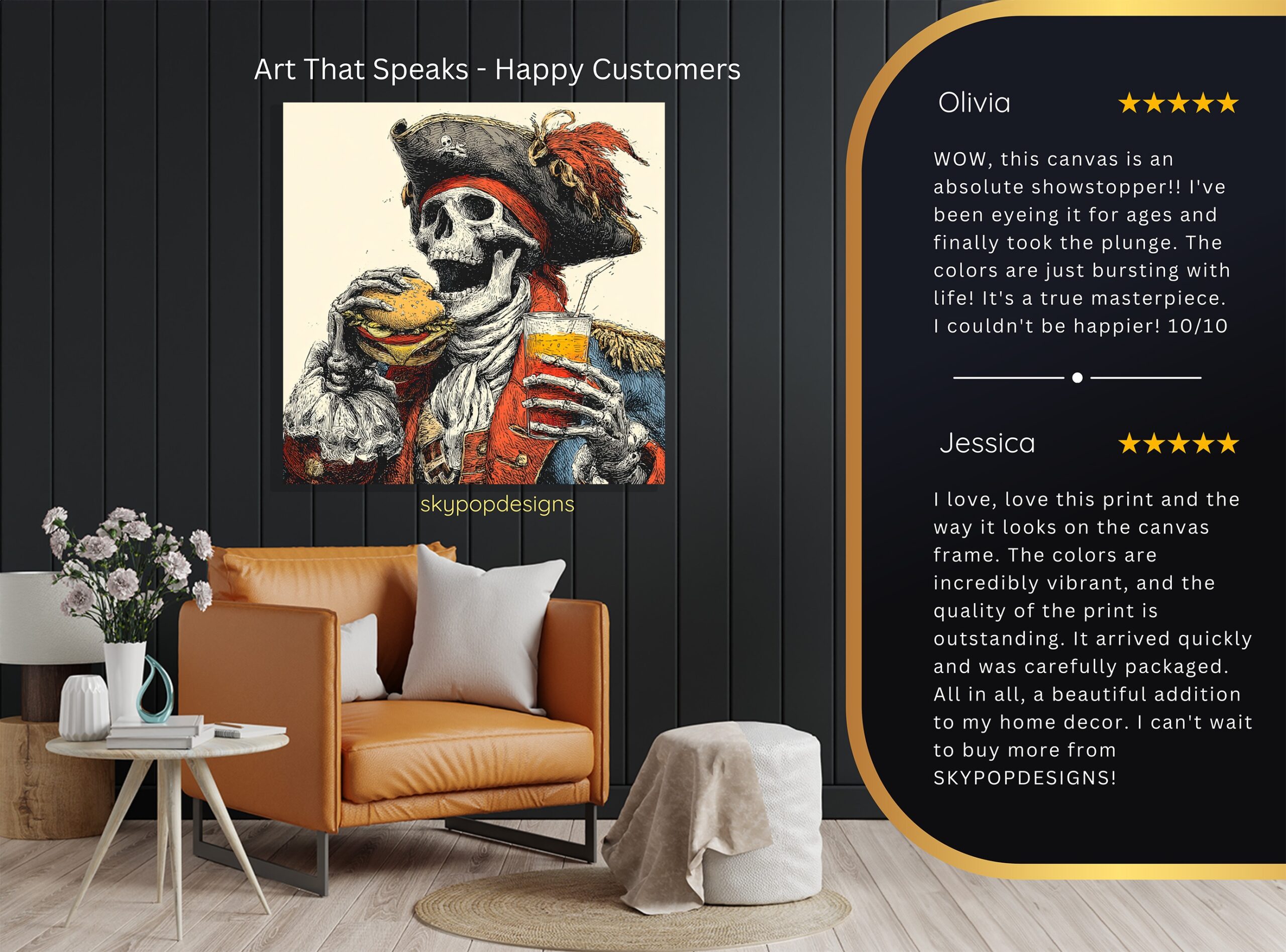 8.jpg Pirate Skeleton Art