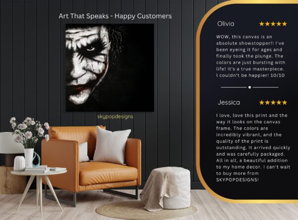Joker Face Art
